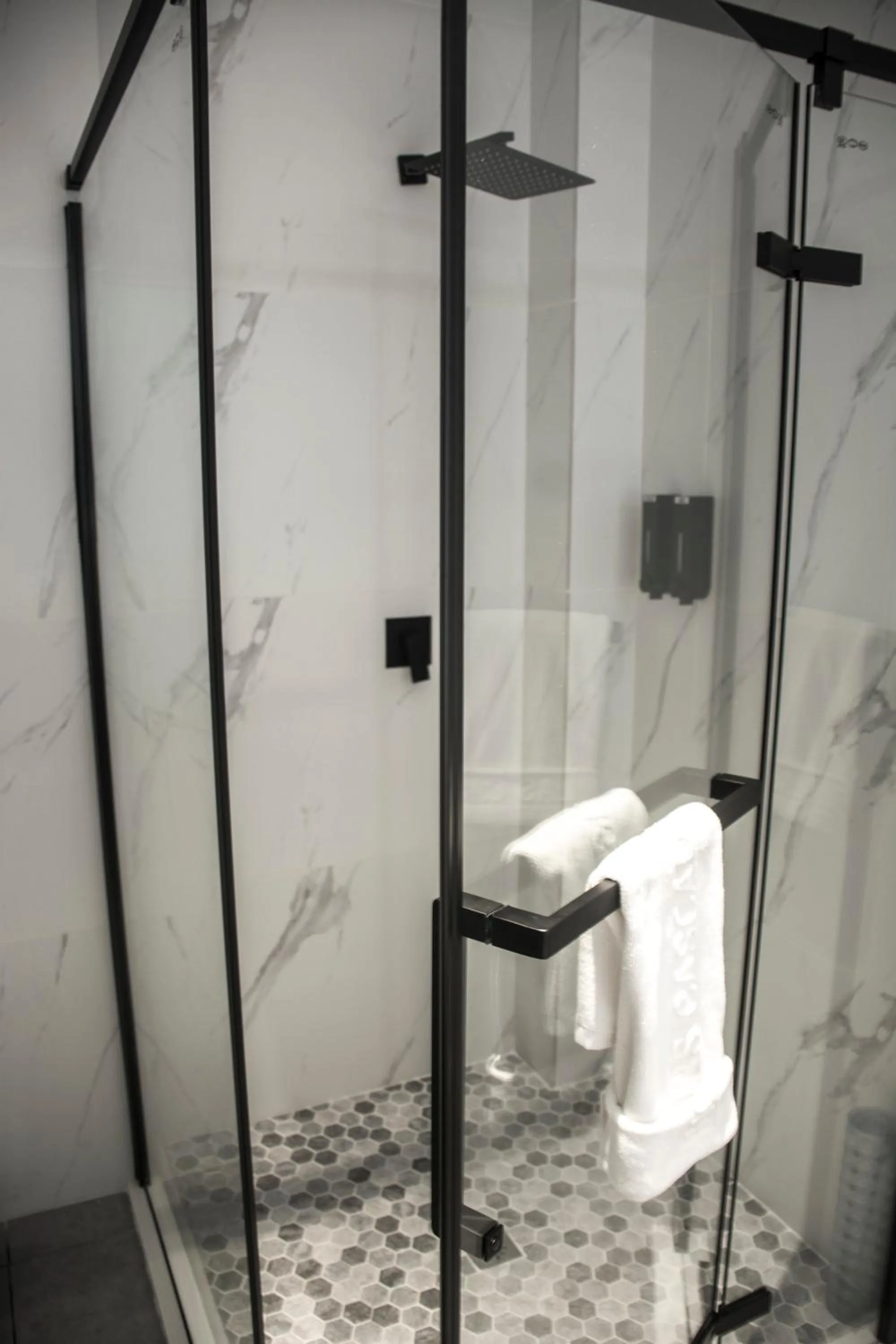 Shower in Hotel Las Cascadas