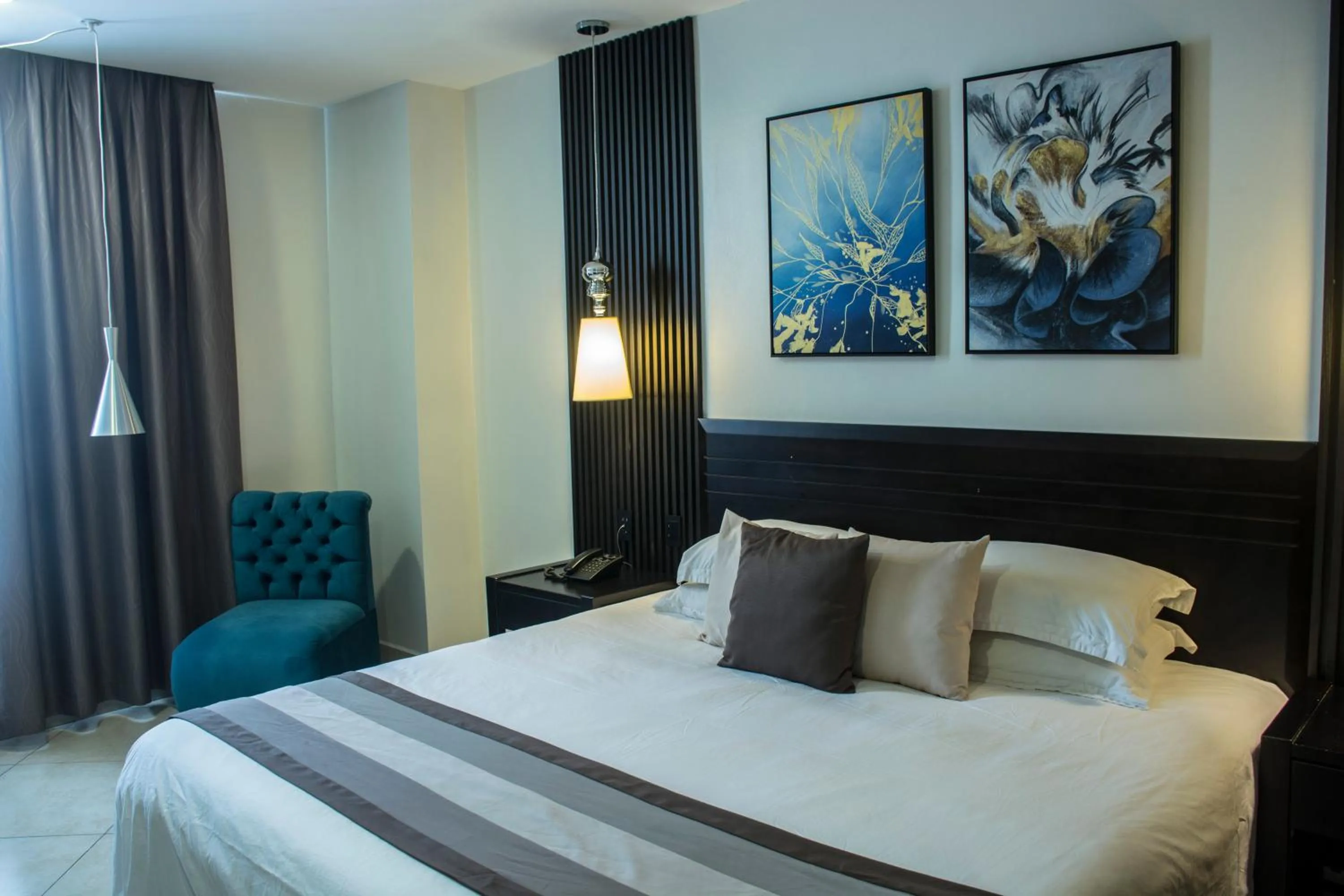 Bedroom, Bed in Hotel Las Cascadas