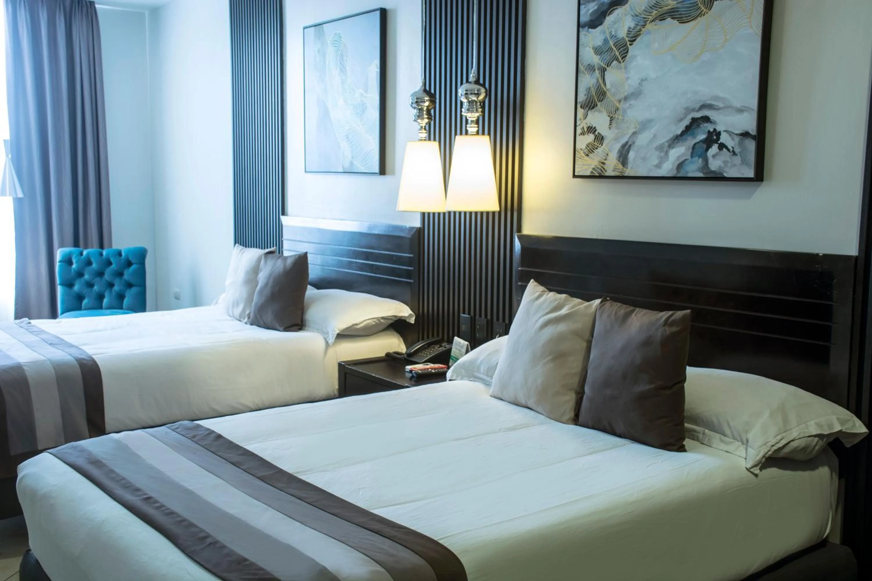 Bed in Hotel Las Cascadas