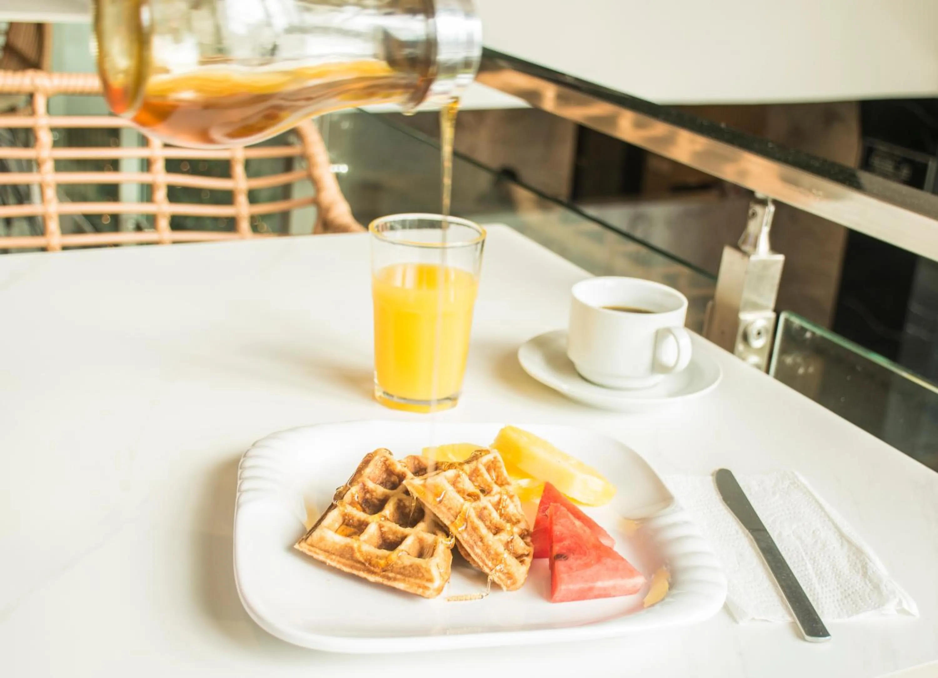 Breakfast in Hotel Las Cascadas