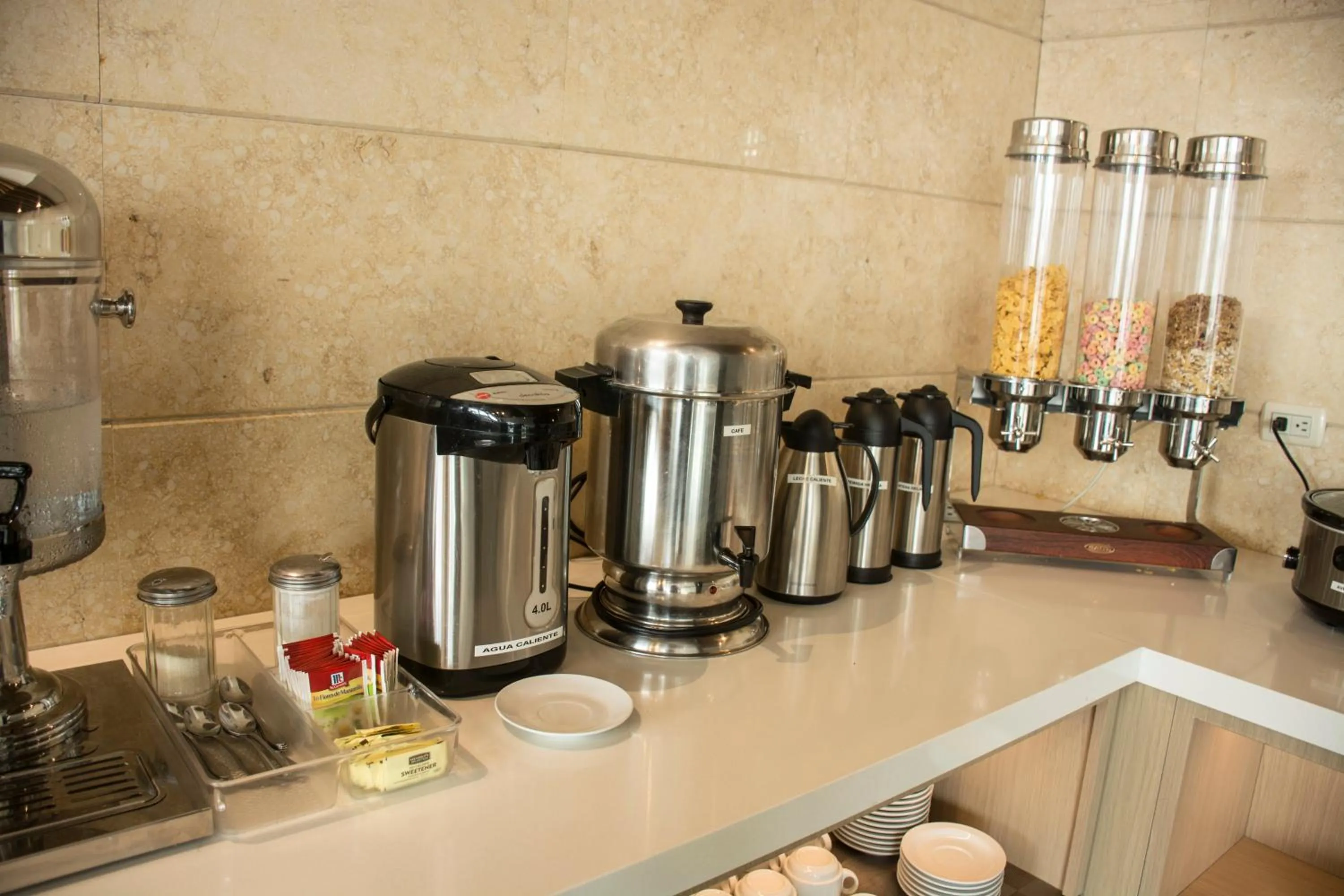 Breakfast in Hotel Las Cascadas