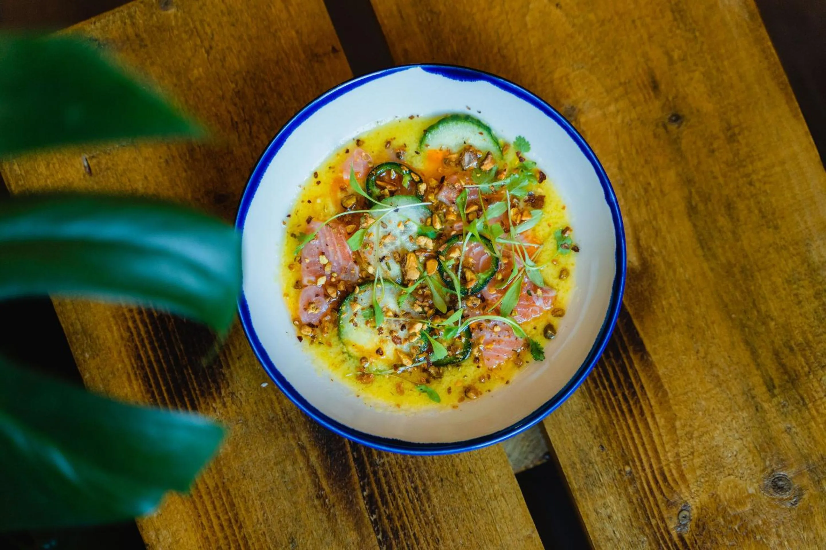 Food close-up in PH Hostel Liverpool