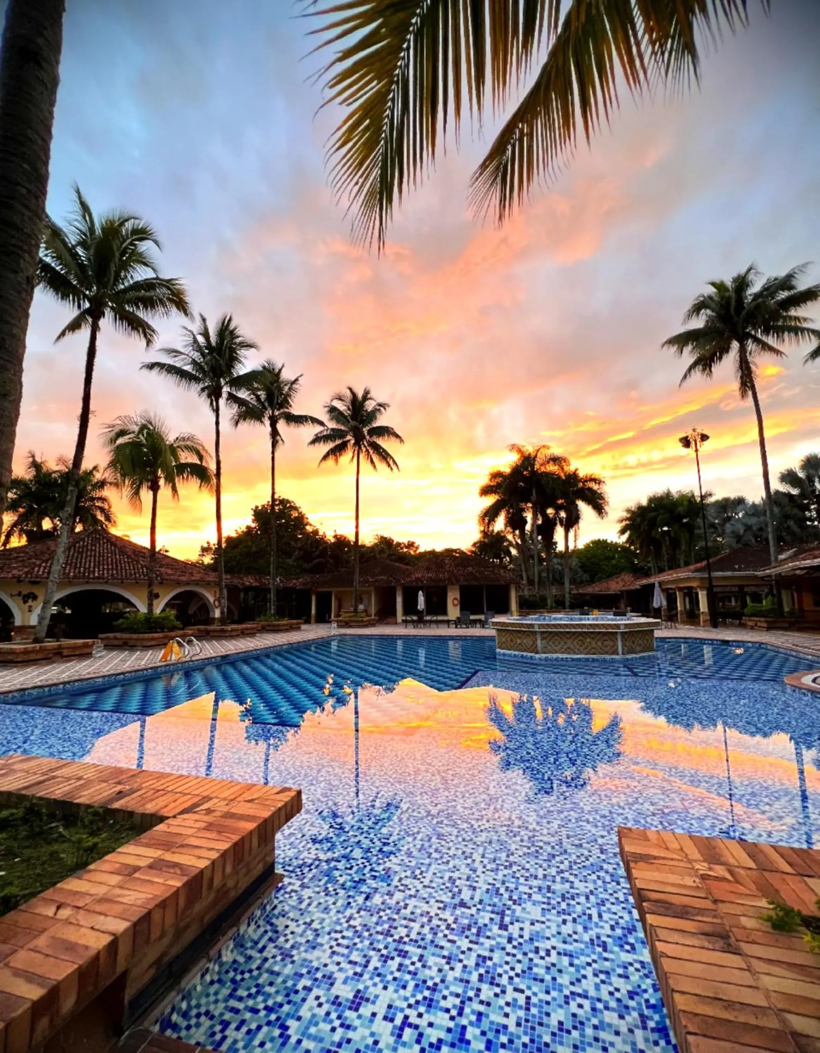 Swimming pool in Tequendama Hotel Campestre Villavicencio