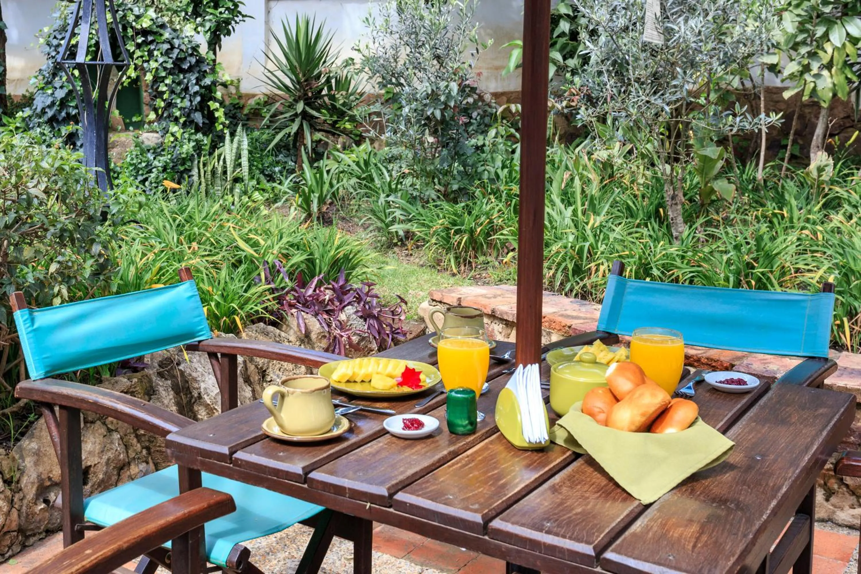 American breakfast in Hotel y Spa Getsemani