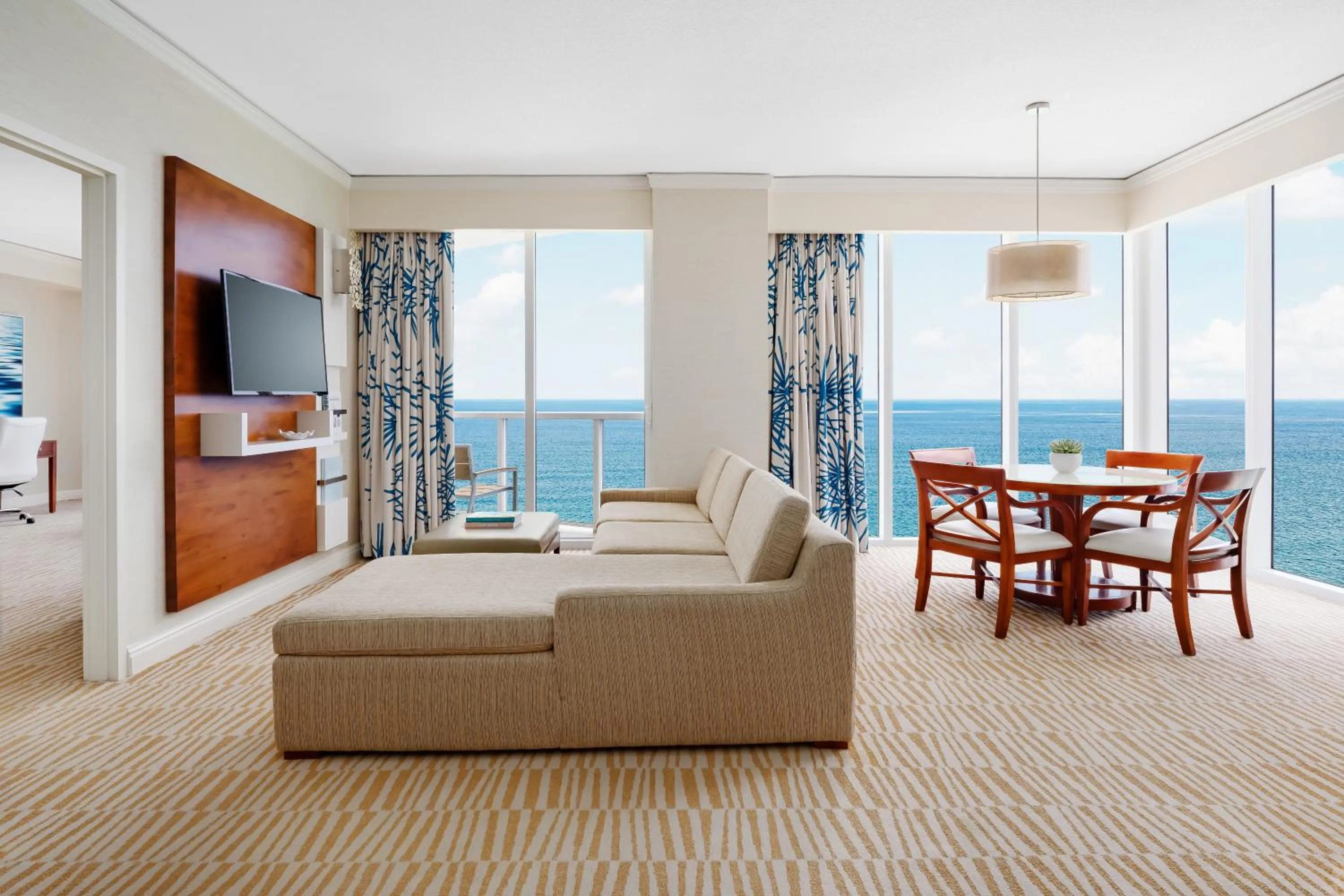 Living room in Trump International Beach Resort - Sunny Isles Beach