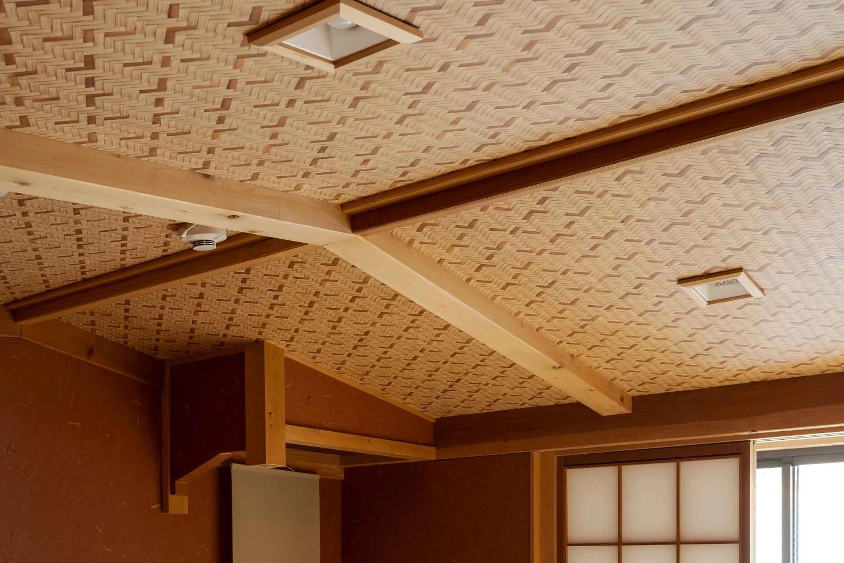 Decorative detail in Akane an Machiya House
