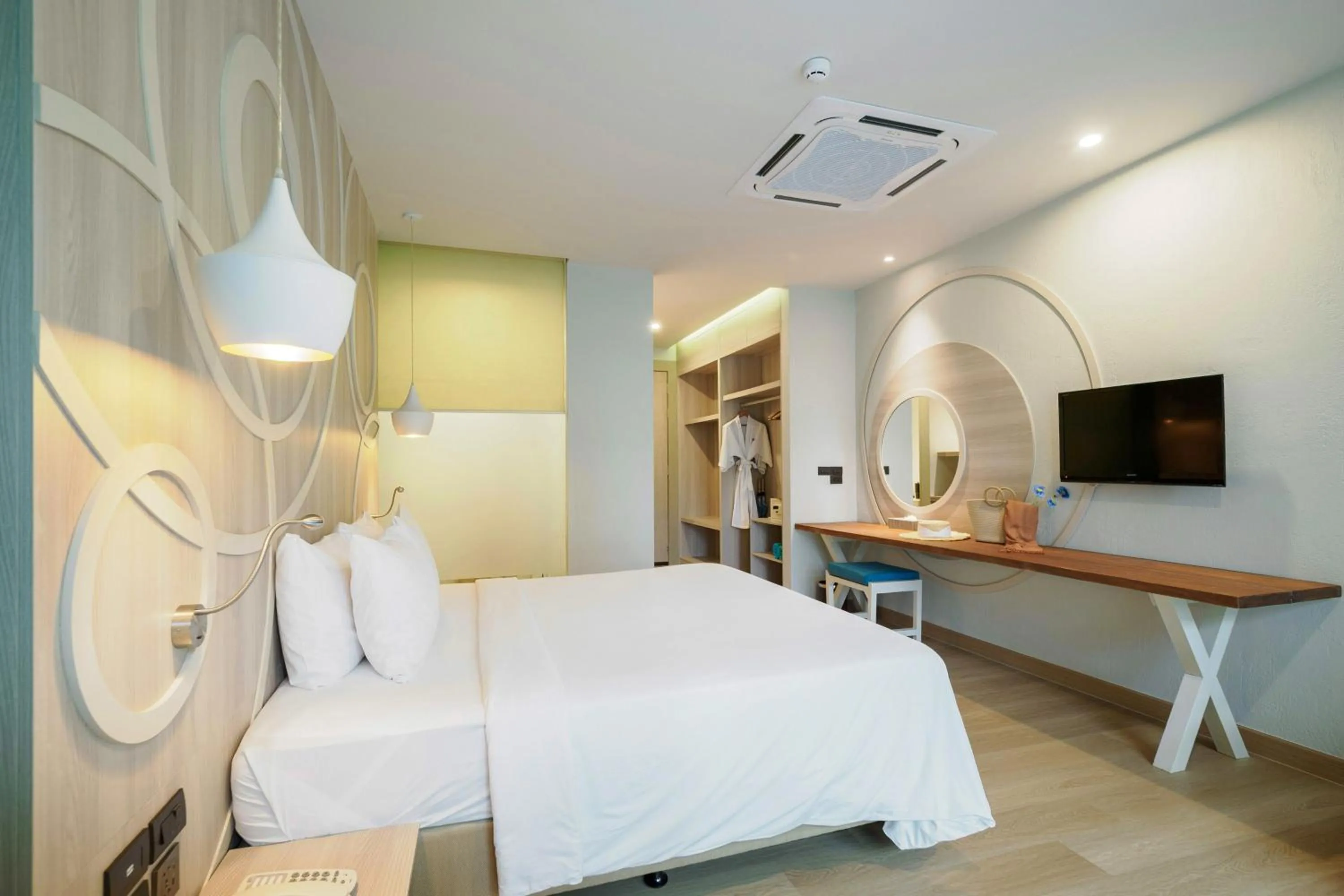 Bedroom, Bed in The Waters Khao Lak by Katathani - SHA Extra Plus