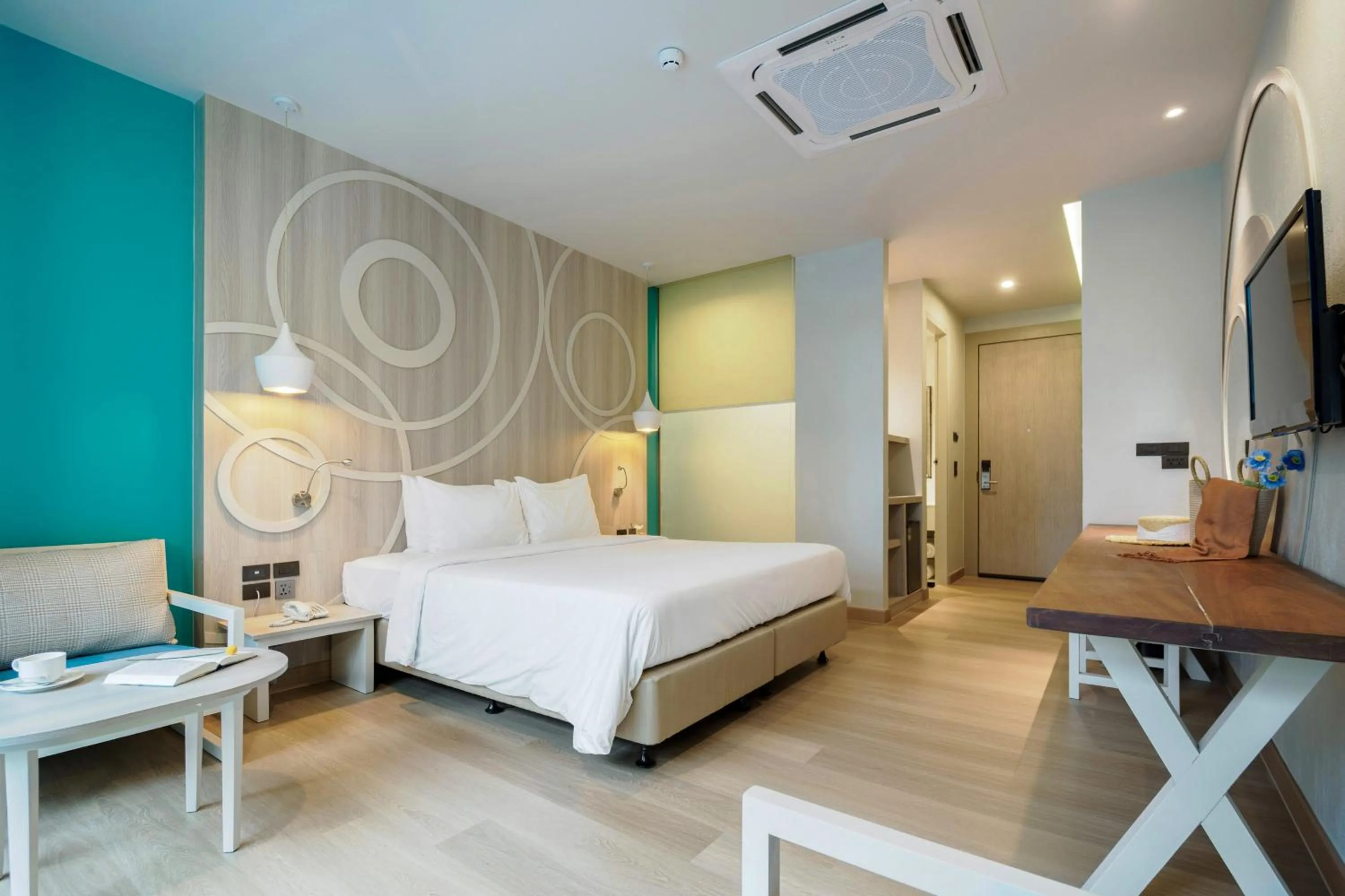 Bedroom, Bed in The Waters Khao Lak by Katathani - SHA Extra Plus