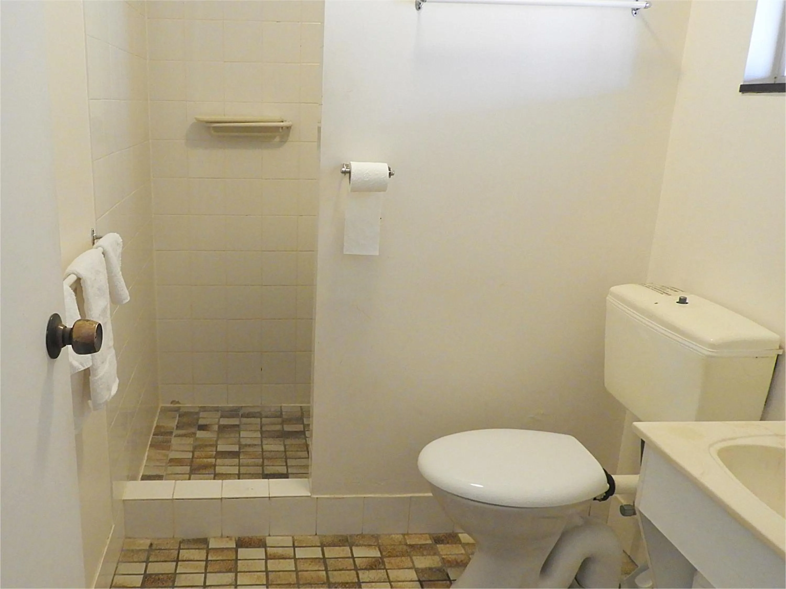 Shower in Beerwah Glasshouse Motel