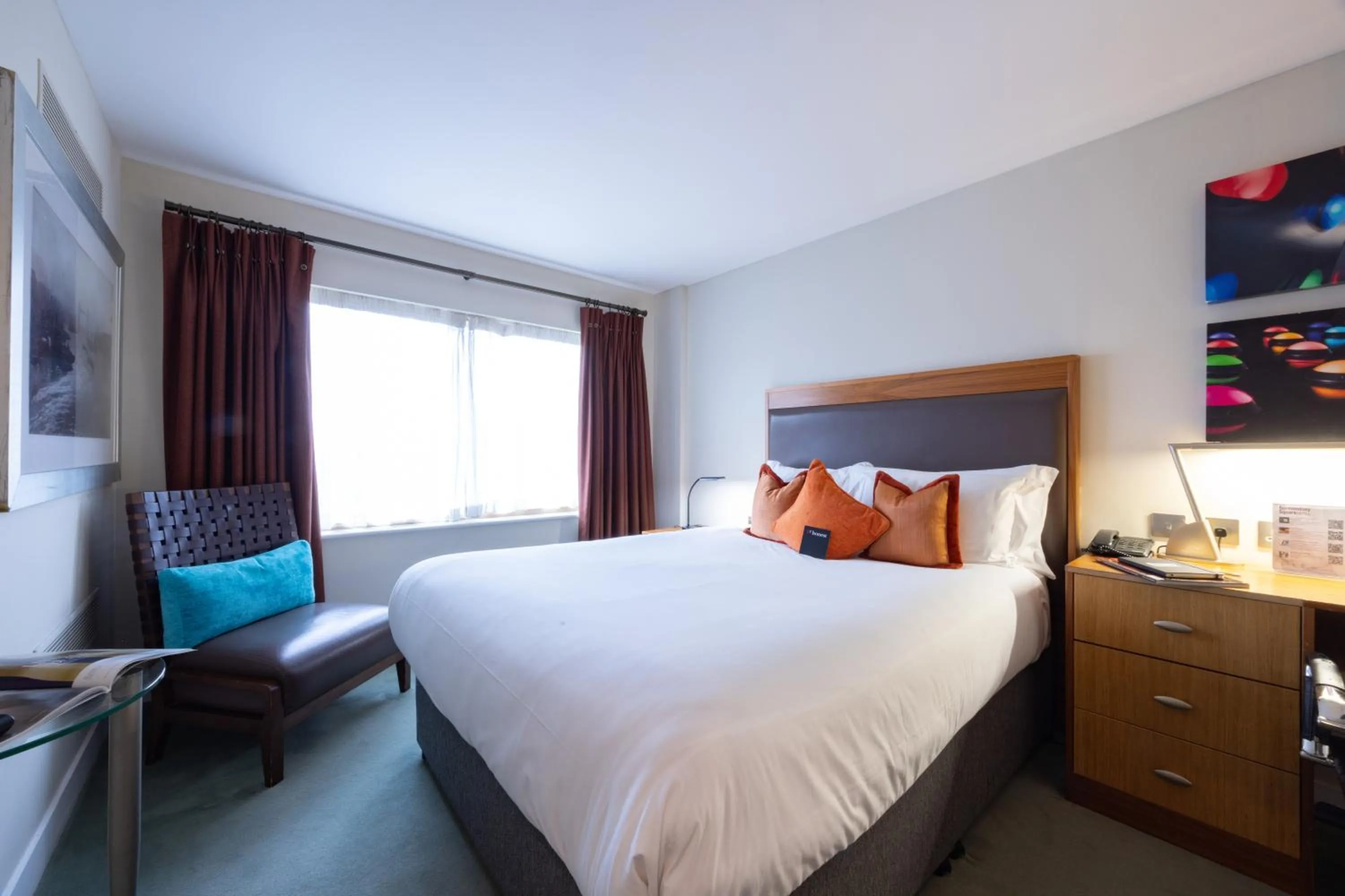 Bedroom, Bed in Bermondsey Square Hotel - A Bespoke Hotel