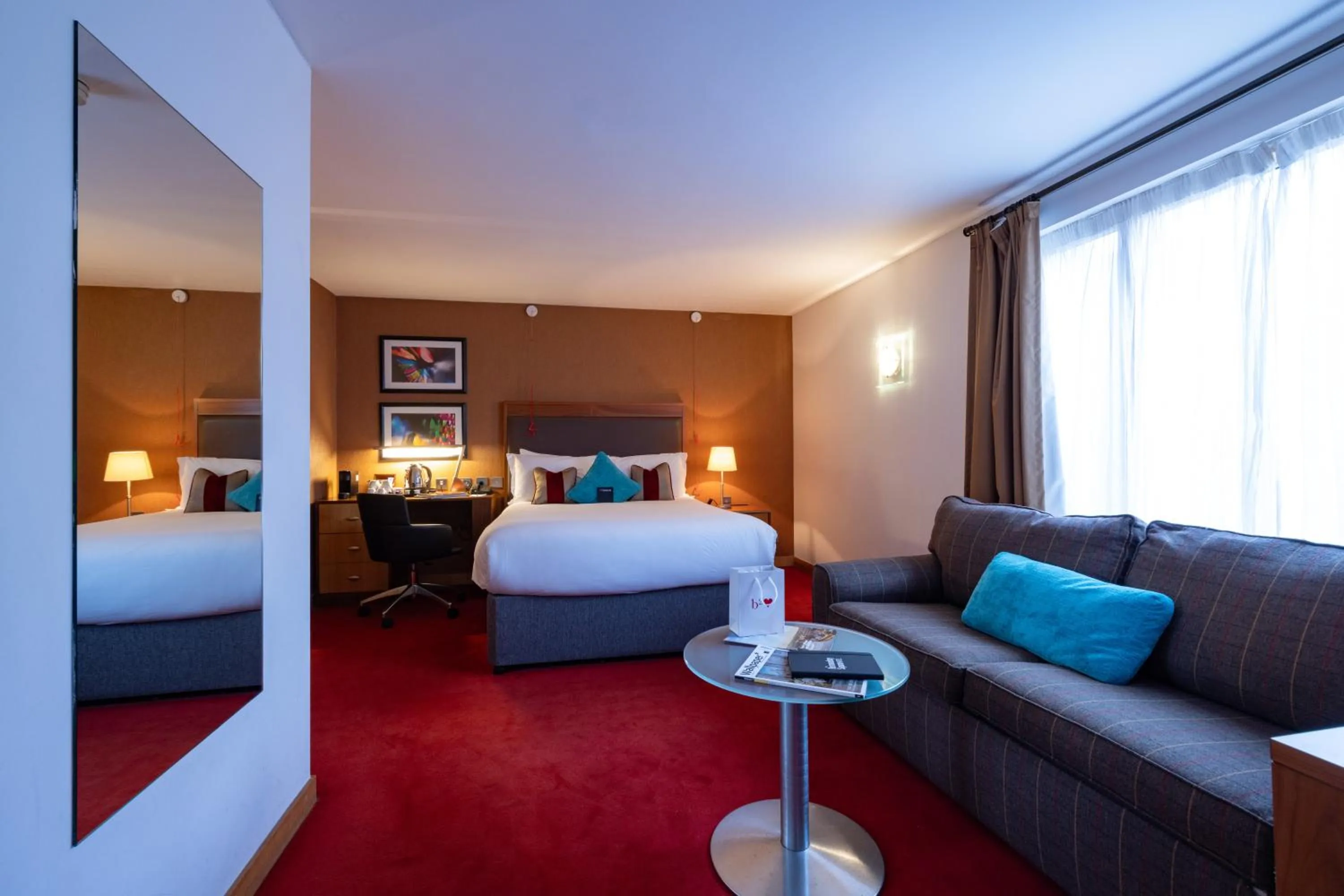 Bedroom, Bed in Bermondsey Square Hotel - A Bespoke Hotel
