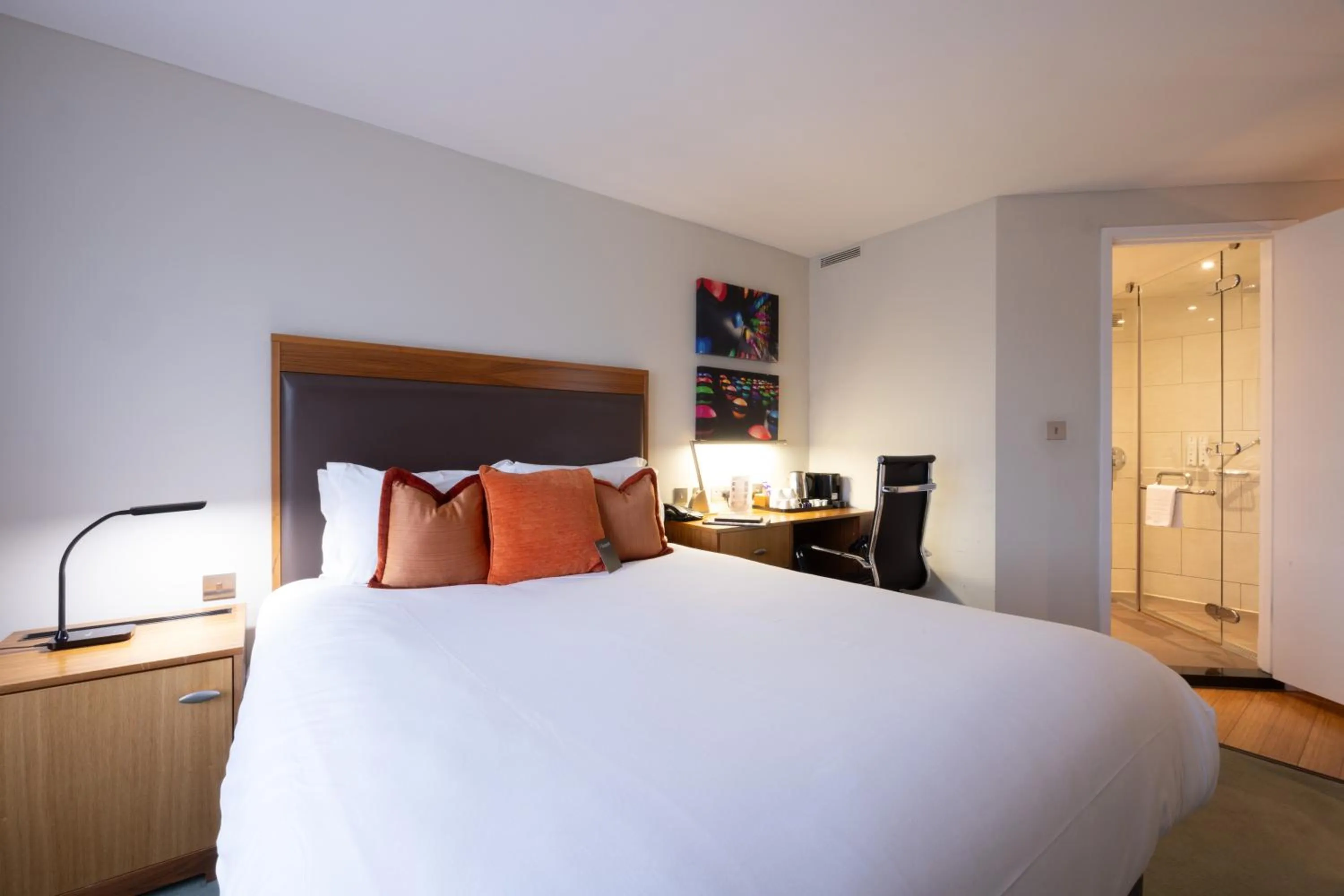 Bedroom, Bed in Bermondsey Square Hotel - A Bespoke Hotel