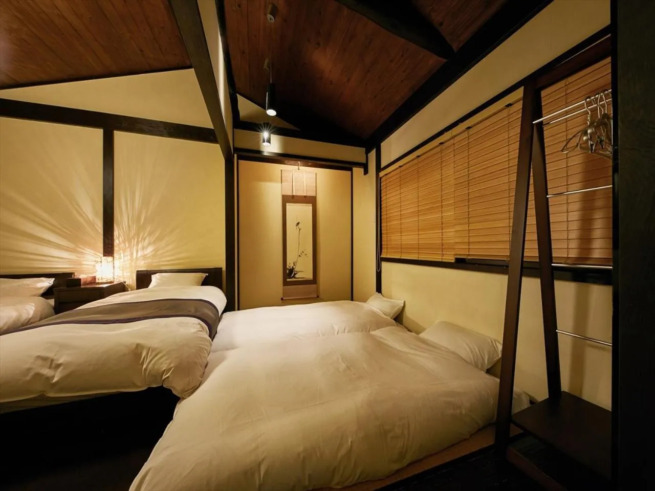 Bedroom, Bed in Kikyo-an Cozy Private Machiya near JR Nijo Station