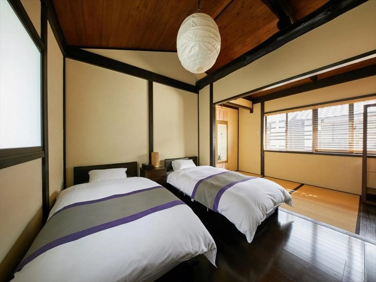 Bedroom, Bed in Kikyo-an Cozy Private Machiya near JR Nijo Station