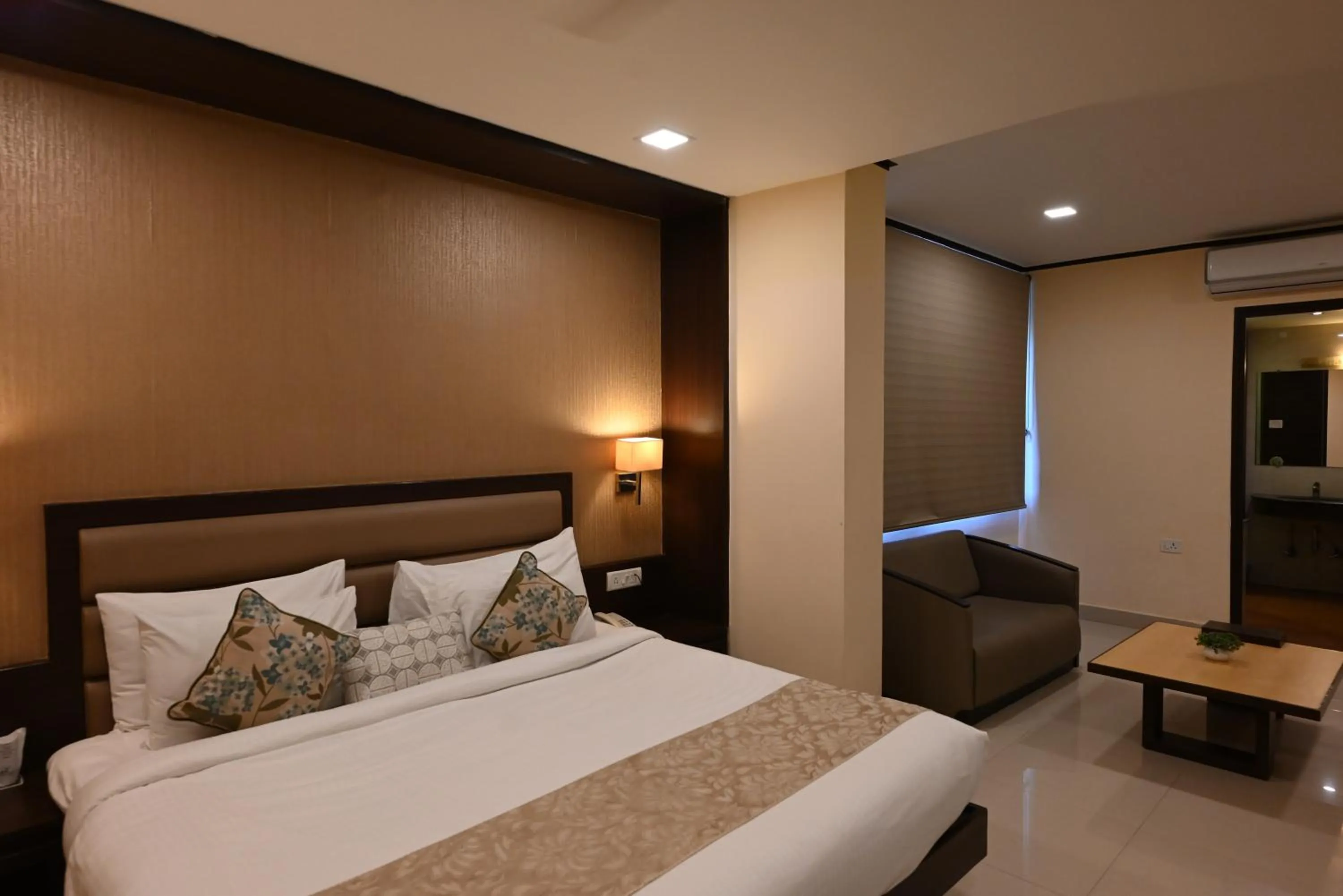 Bed in Little Chef Hotel