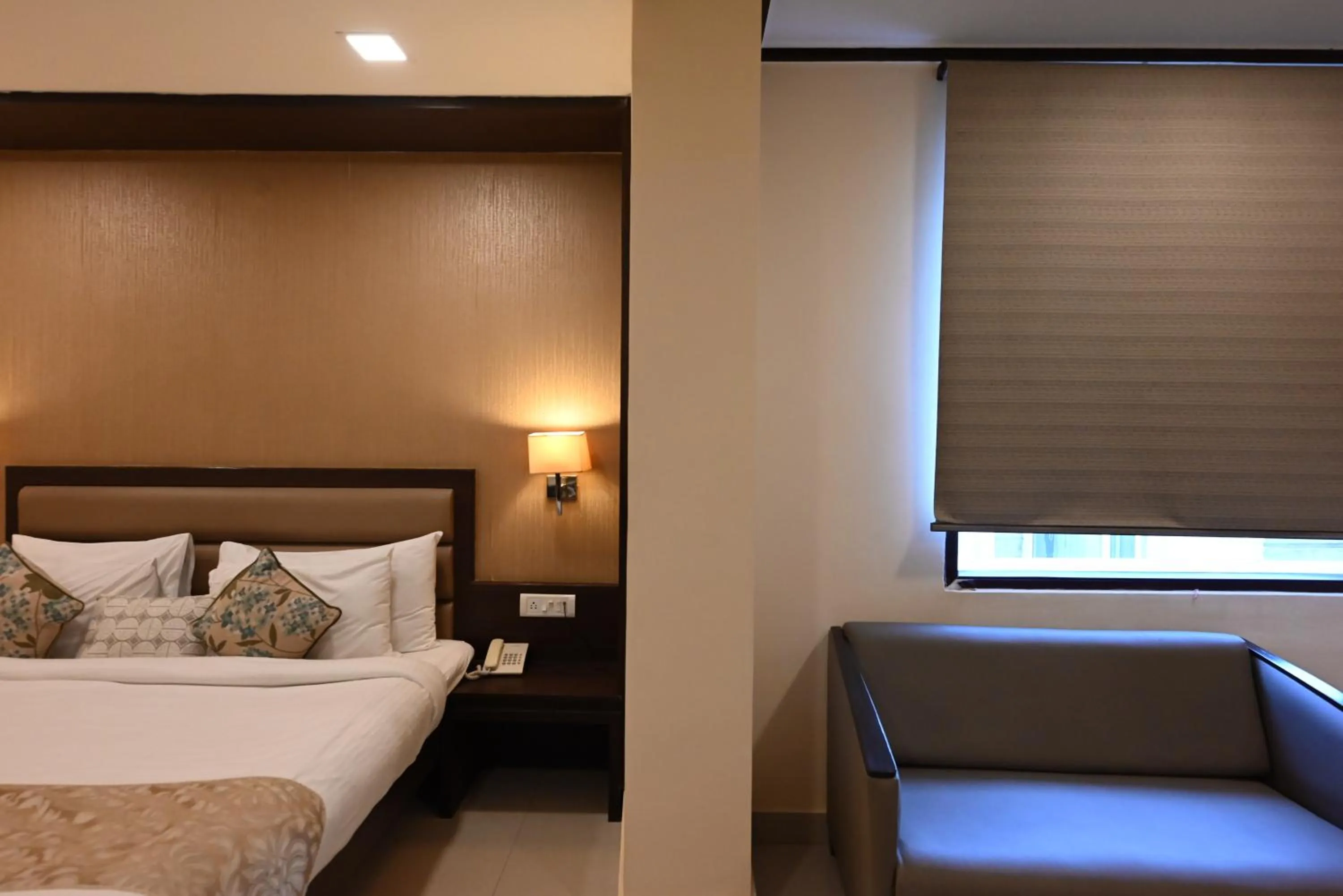 Bed in Little Chef Hotel