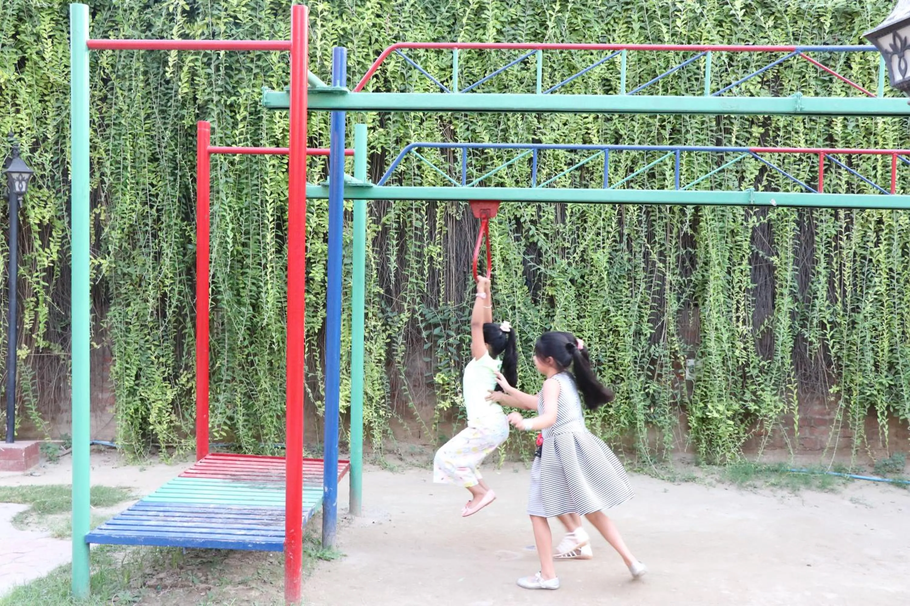 Children play ground in Little Chef Hotel