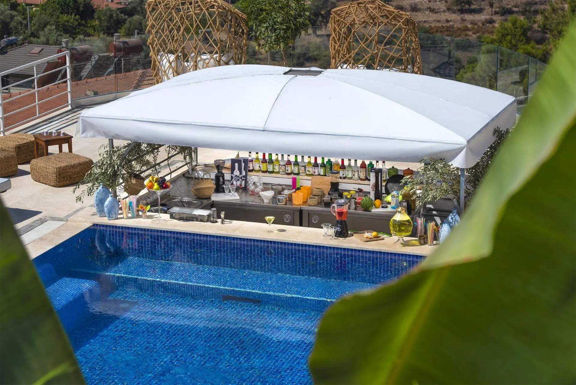 Pool view in Highclere Hotel and Spa