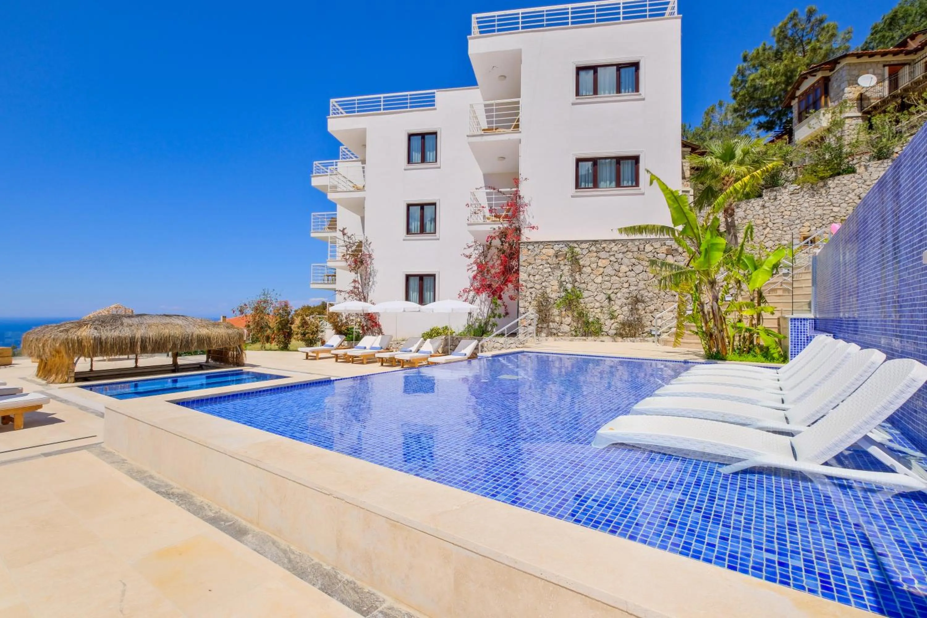 Pool view in Highclere Hotel and Spa