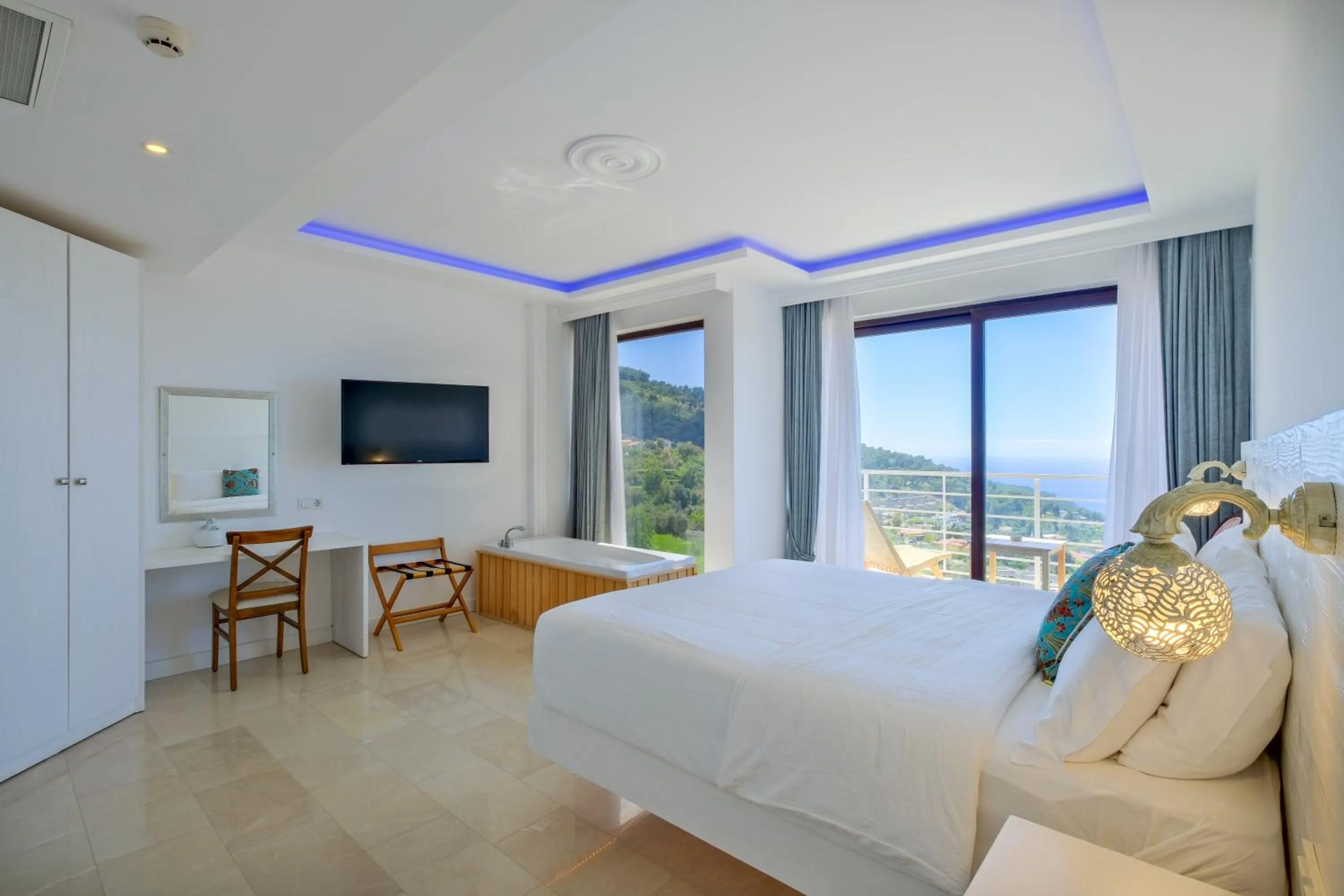 TV and multimedia, Bed in Highclere Hotel and Spa