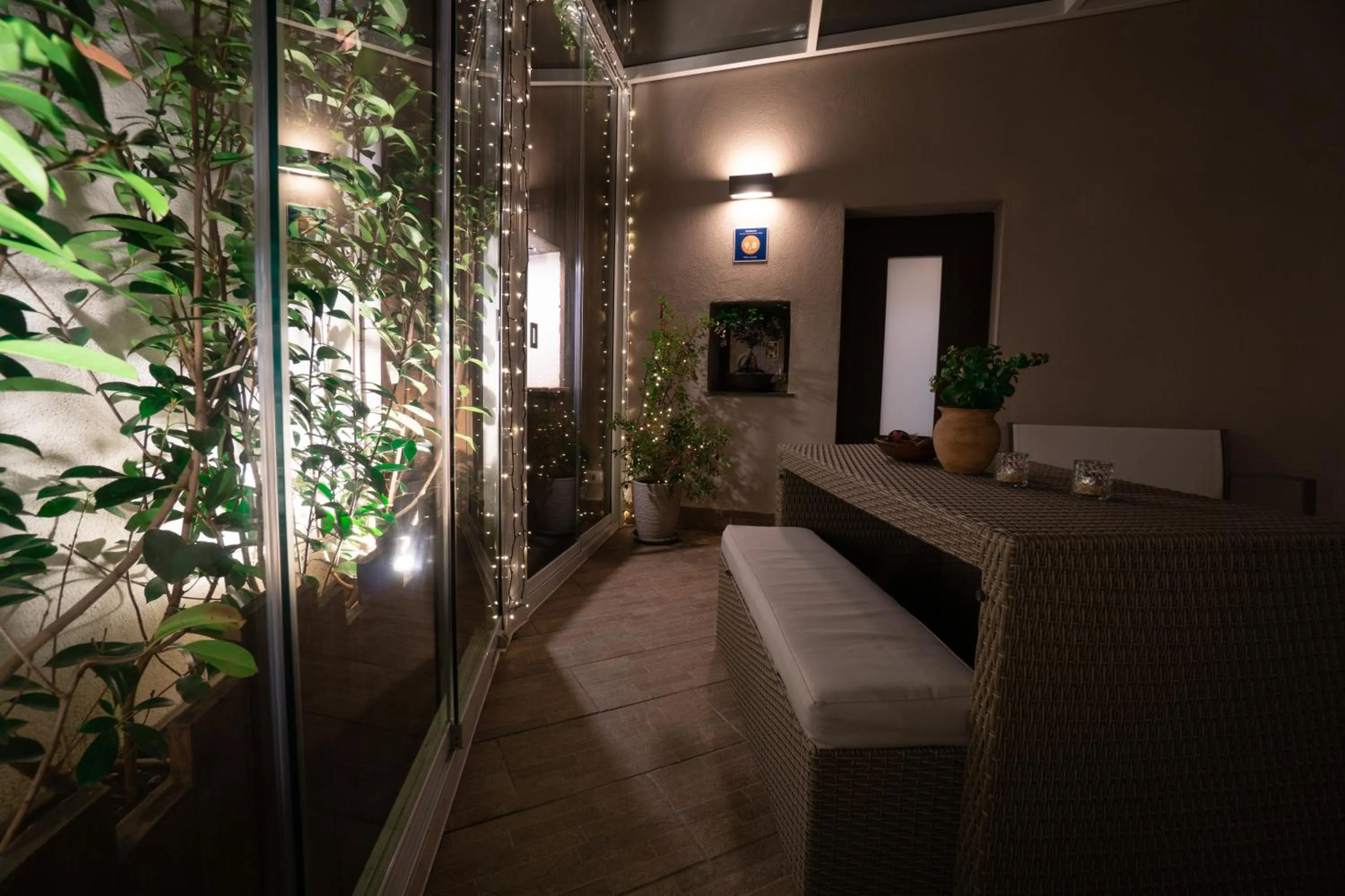 Patio in B&B La Casetta