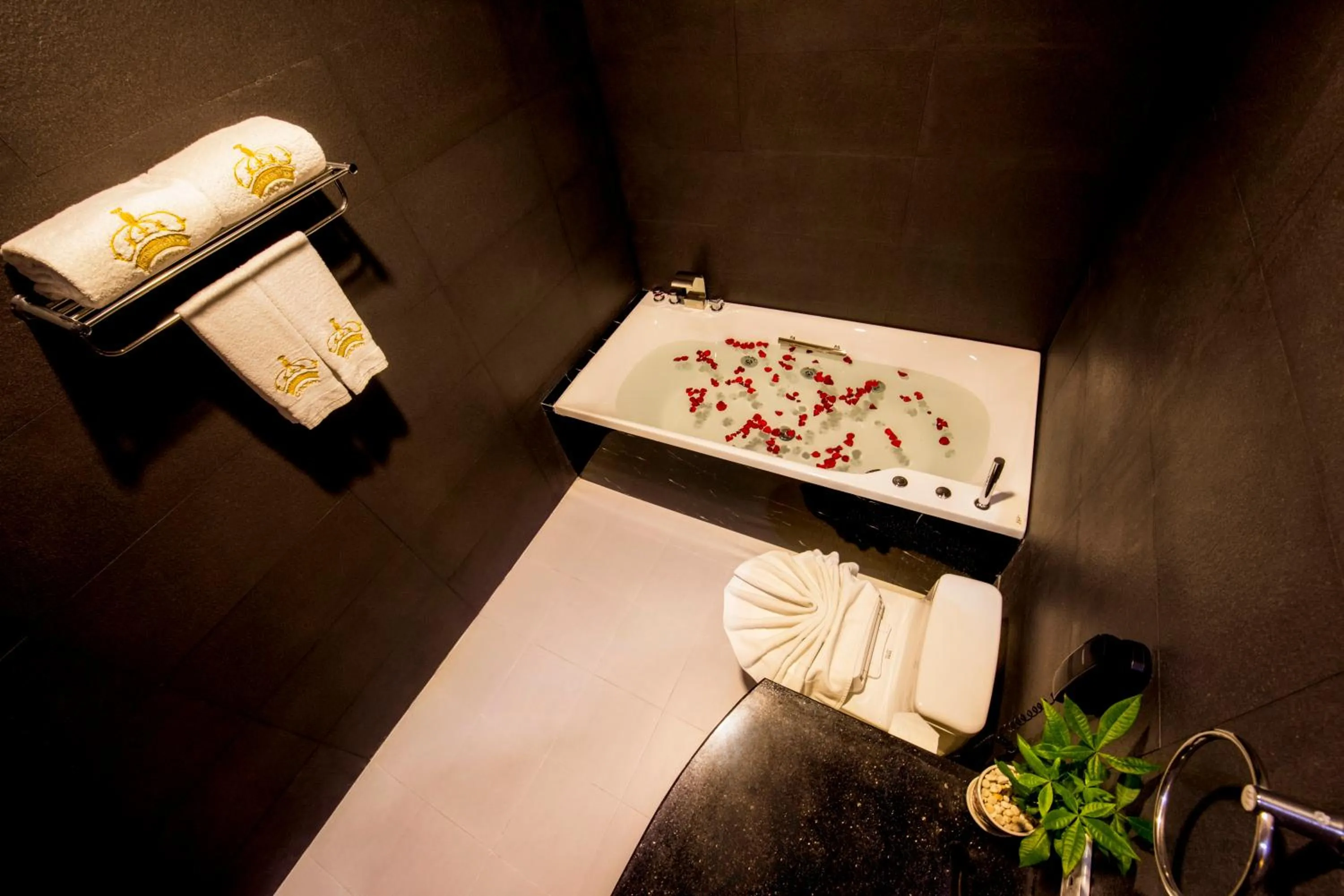 Shower in Golden Crown Hotel