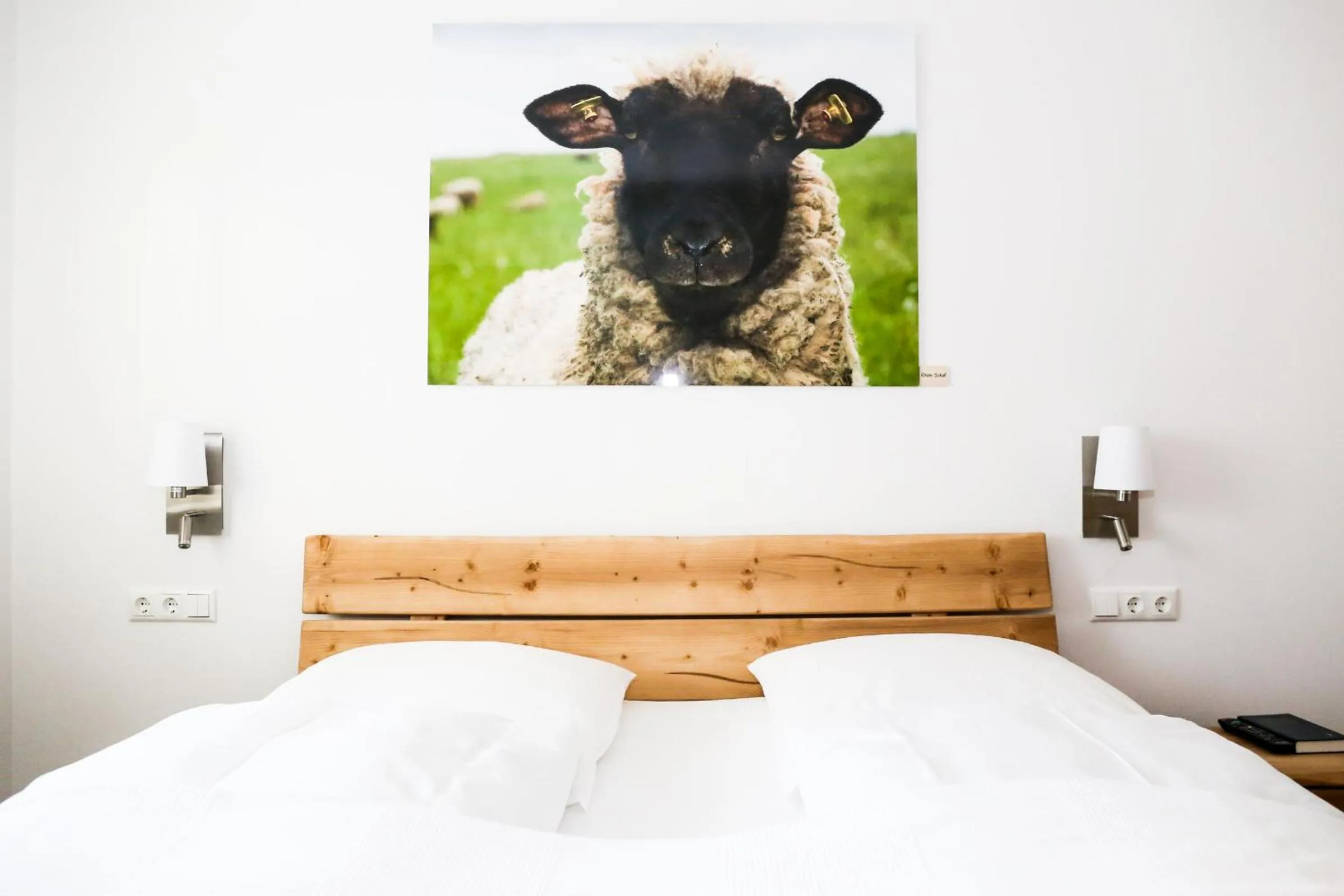 Bed in Landhotel Grashof