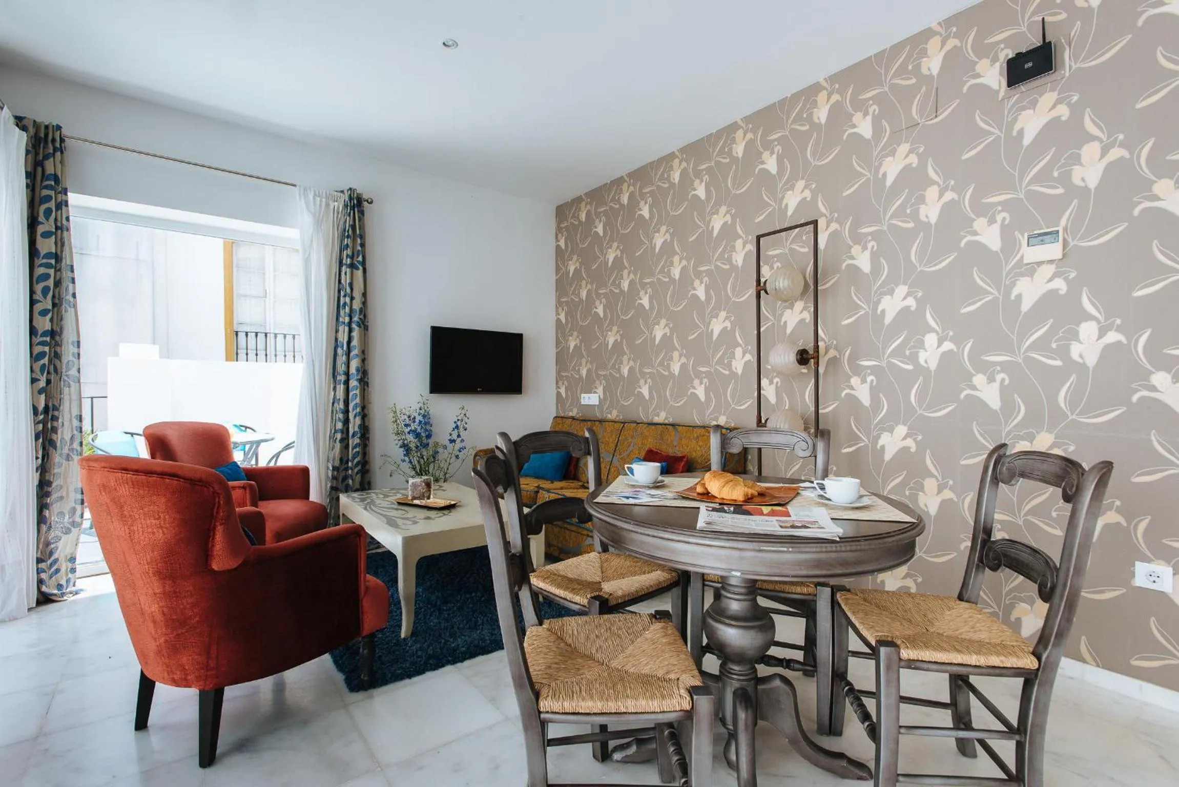 Dining area in Singular Virgenes