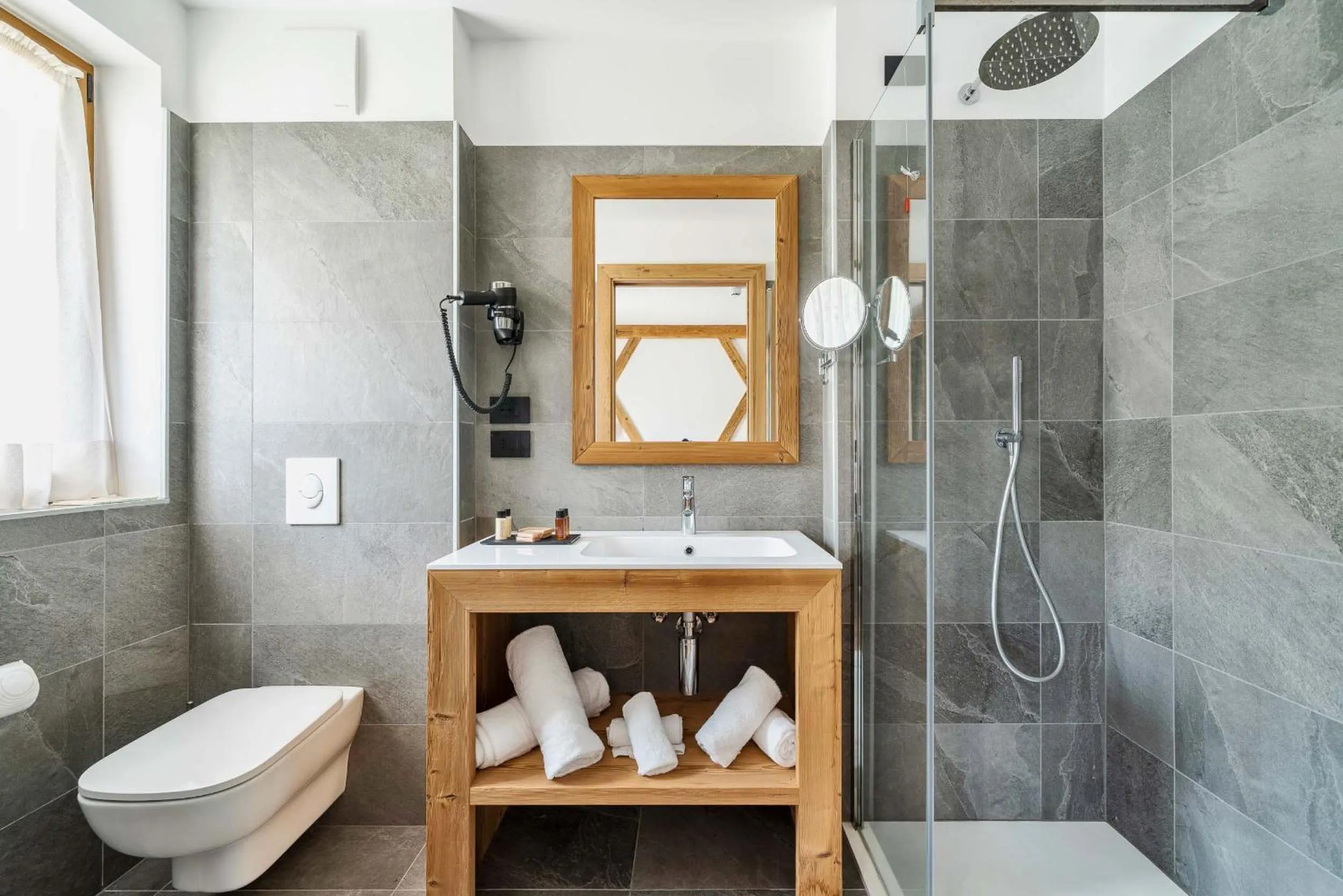 Bathroom in Camina Suite and Spa