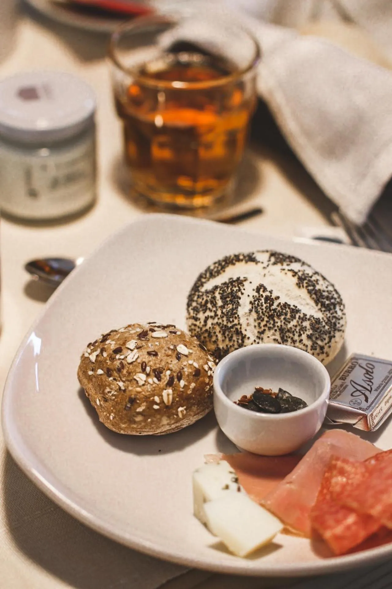 Food and drinks in Camina Suite and Spa