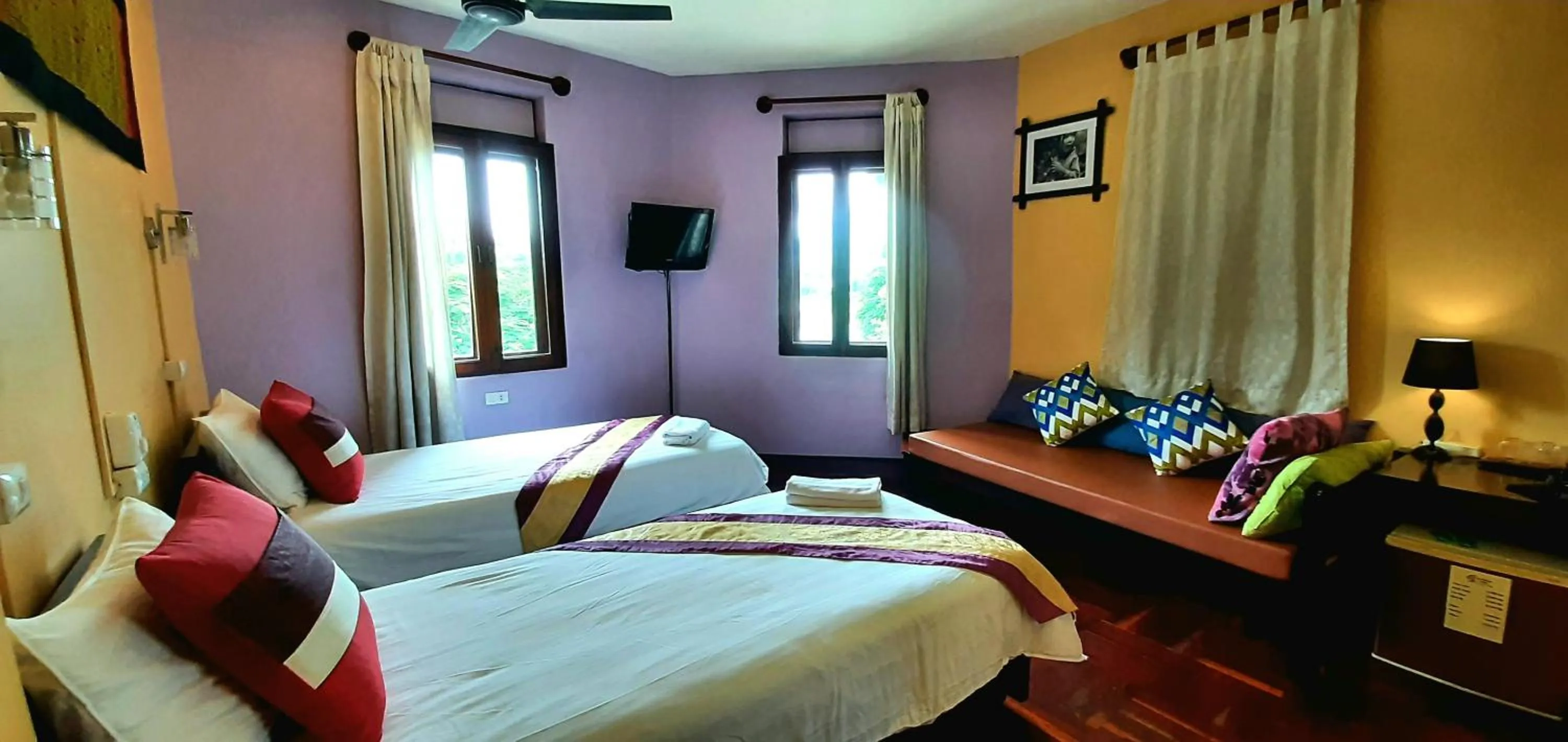 Bed in Saynamkhan River View