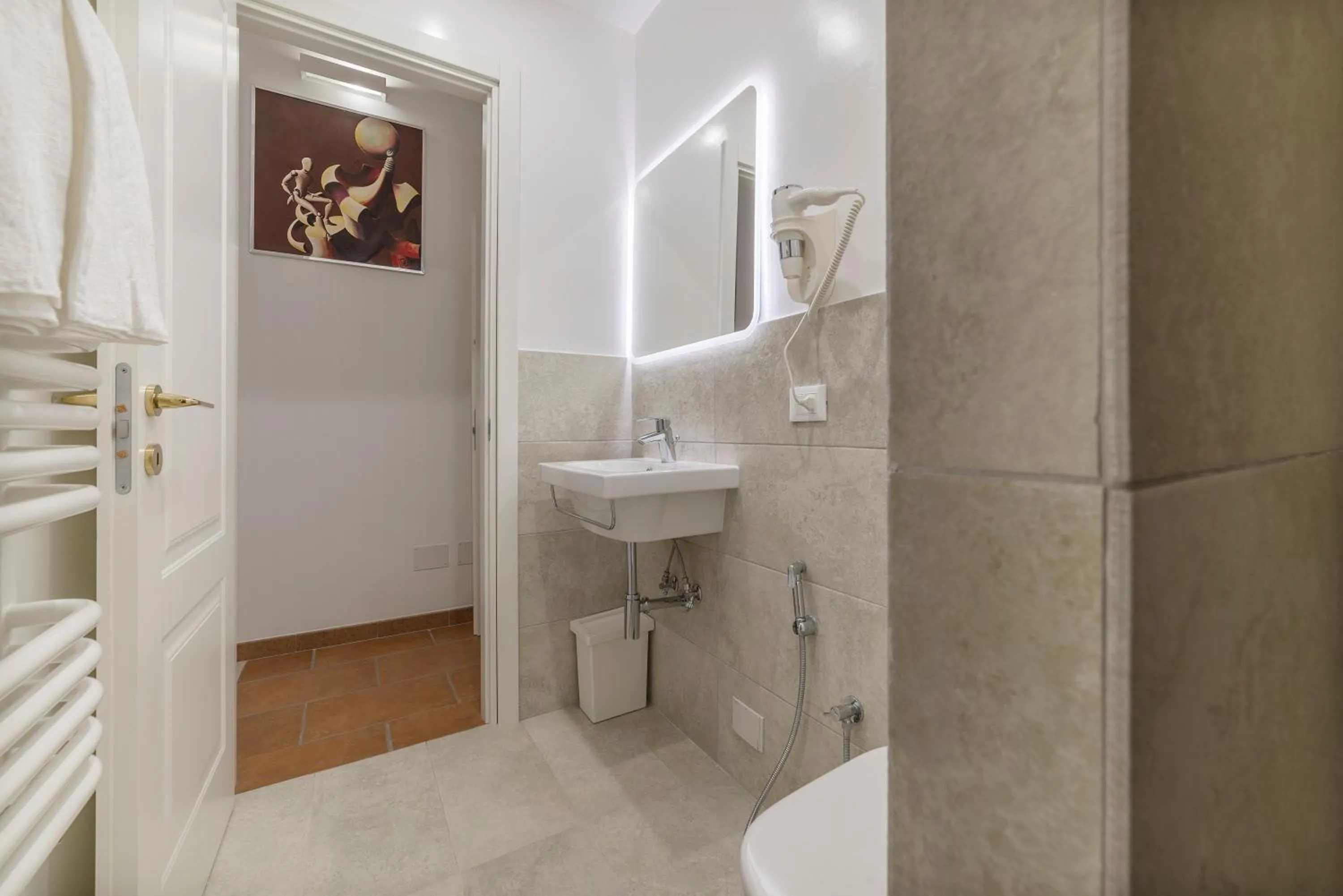 Toilet in Appartamento Via Genova