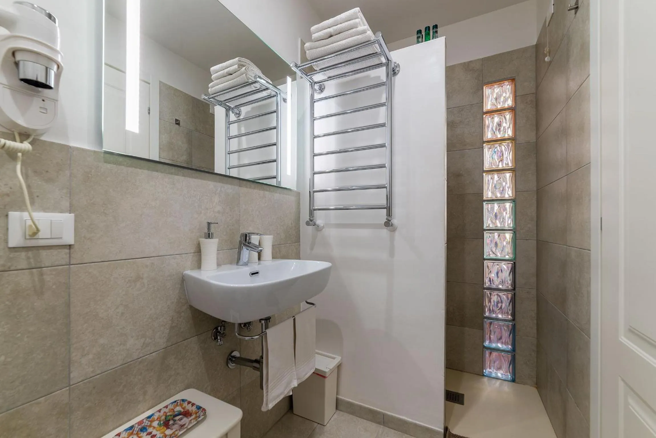 Bathroom in Appartamento Via Genova