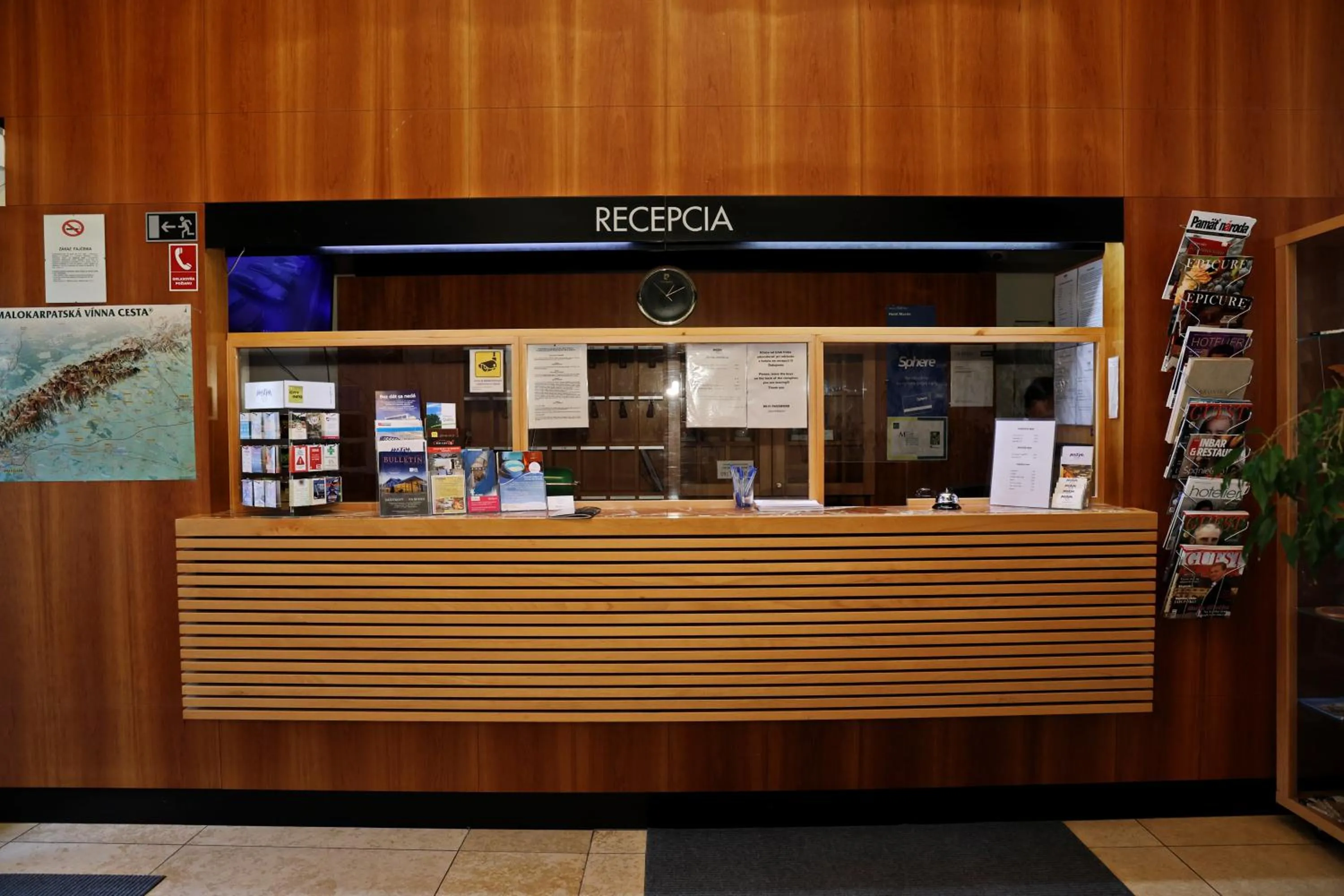 Lobby or reception in Hotel Maxim