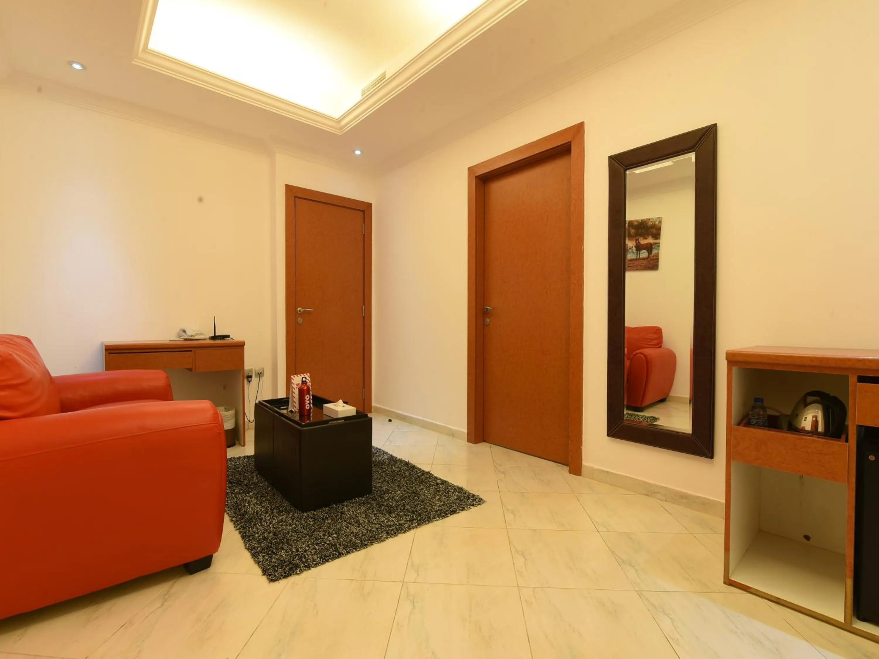 Living room in Mirage Hotel