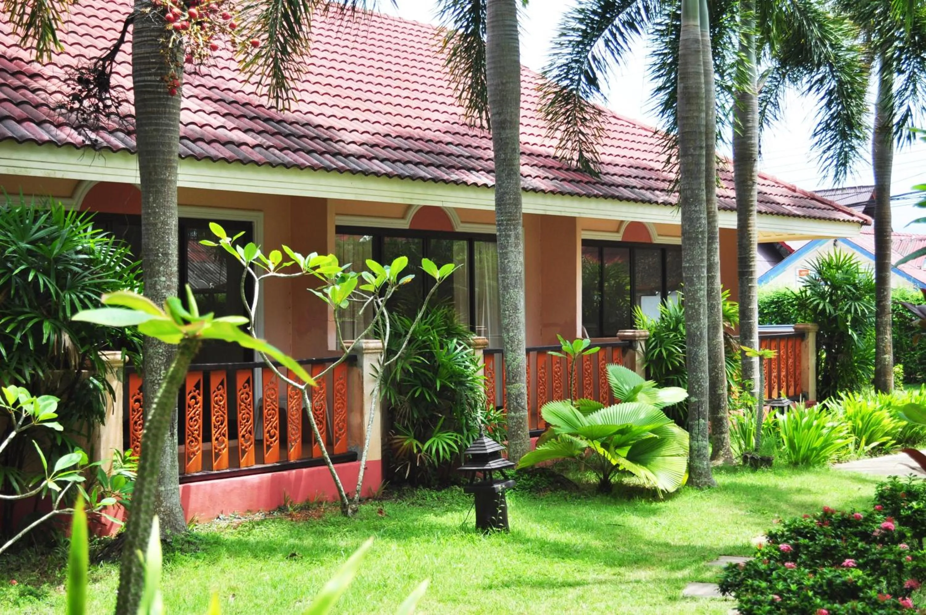 Garden view in Lanta Seafront Resort