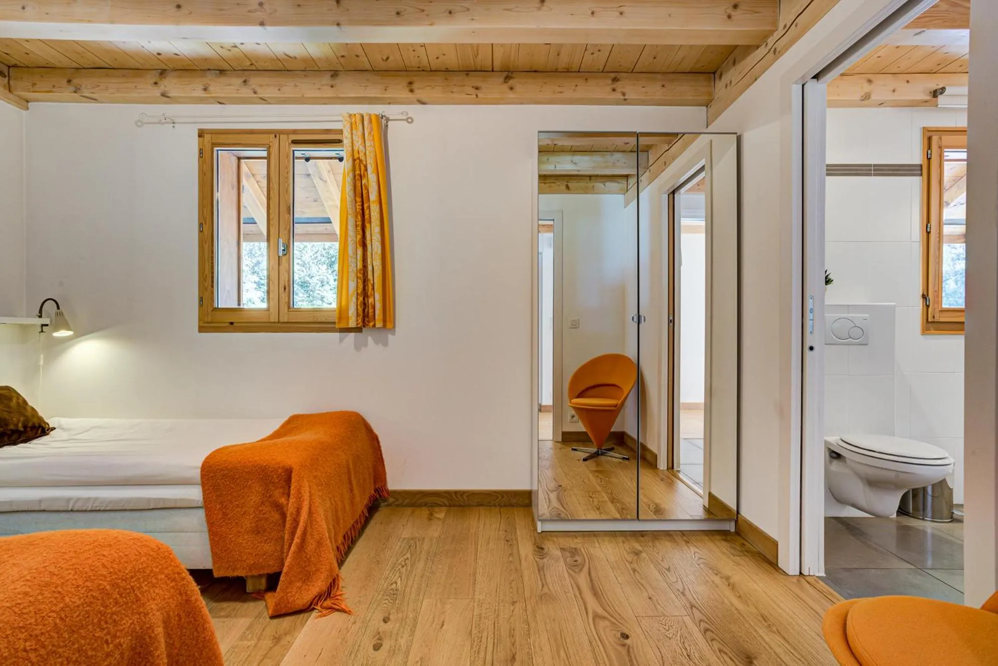 Bed in Villa Mont Blanc