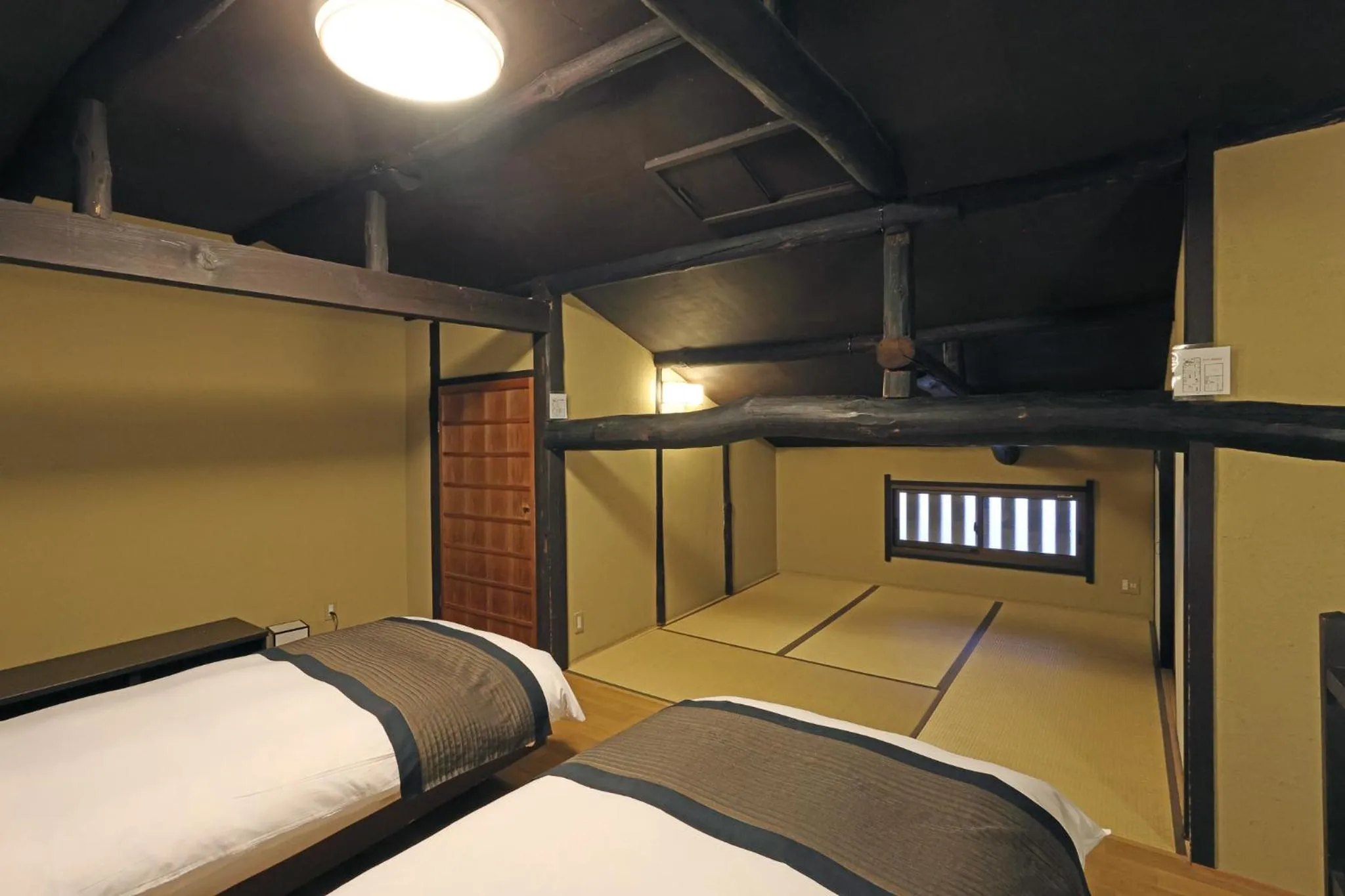 Bedroom, Bed in Heiankyu-dairi no yado