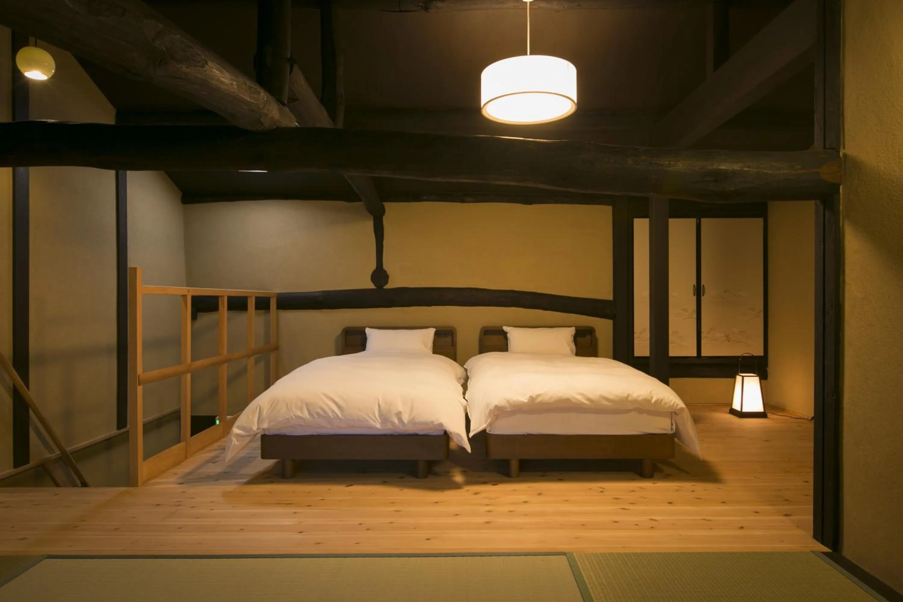 Bedroom, Bed in Heiankyu-dairi no yado