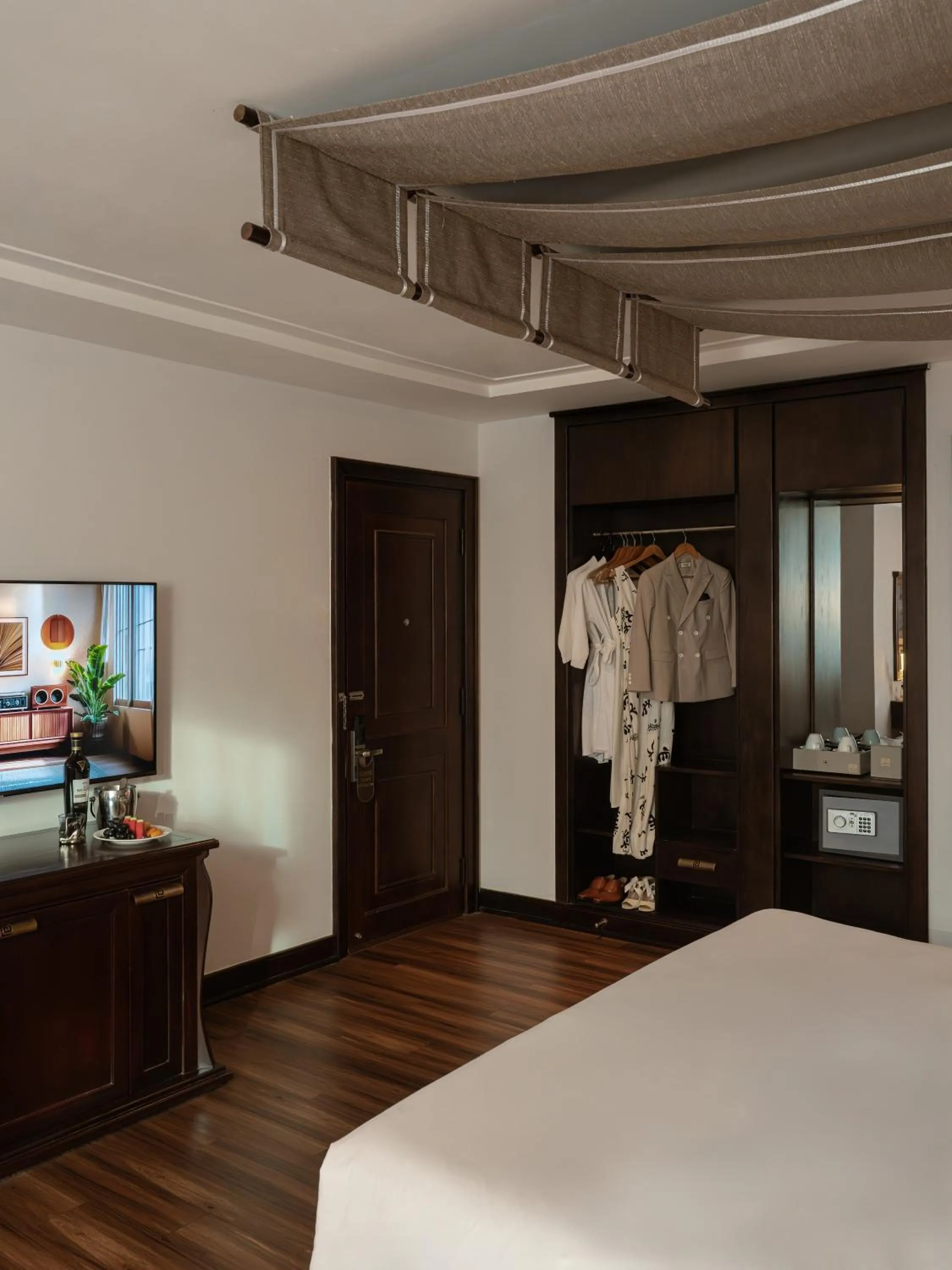 Bed in The Odys Boutique Hotel