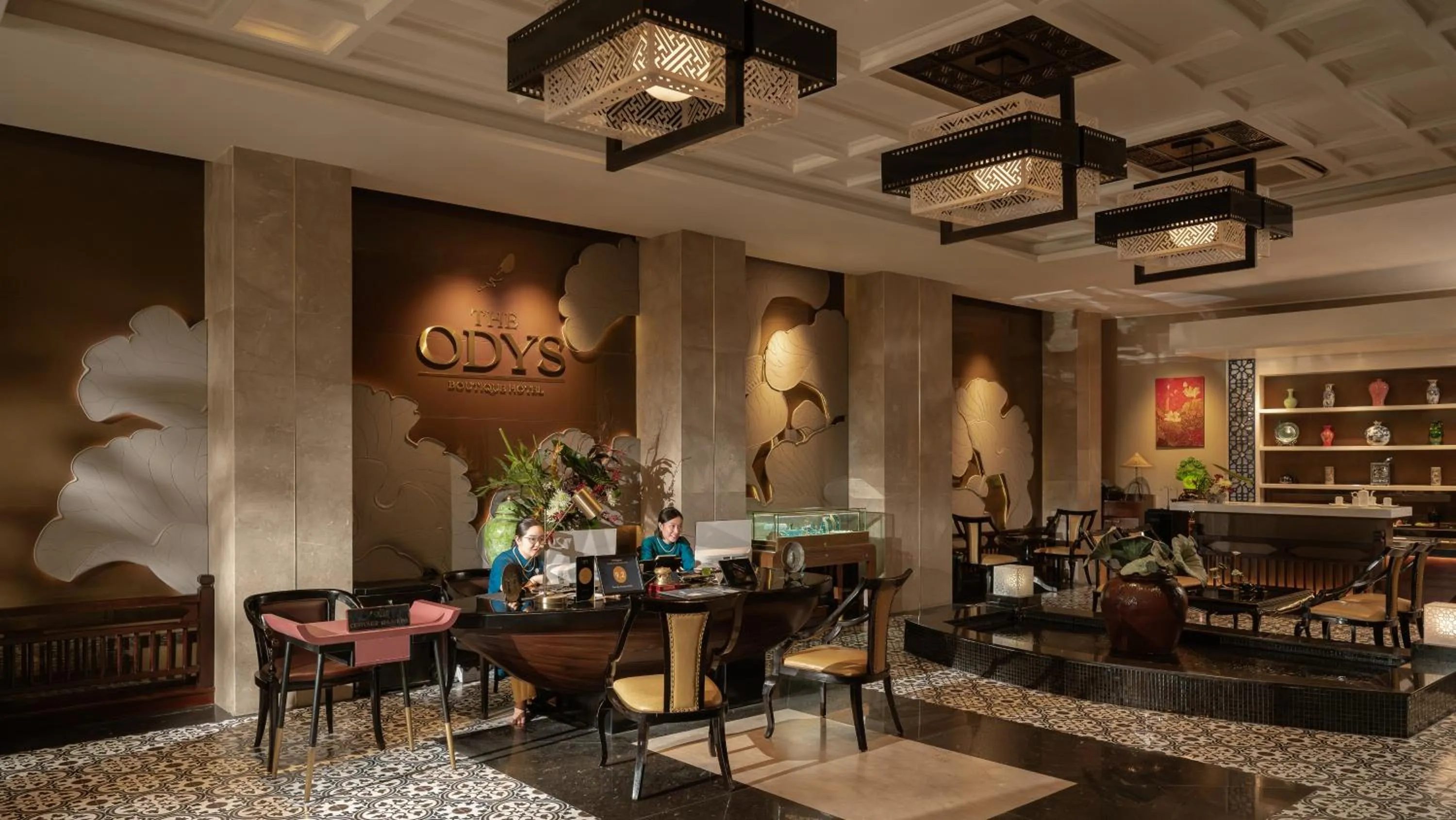 People in The Odys Boutique Hotel