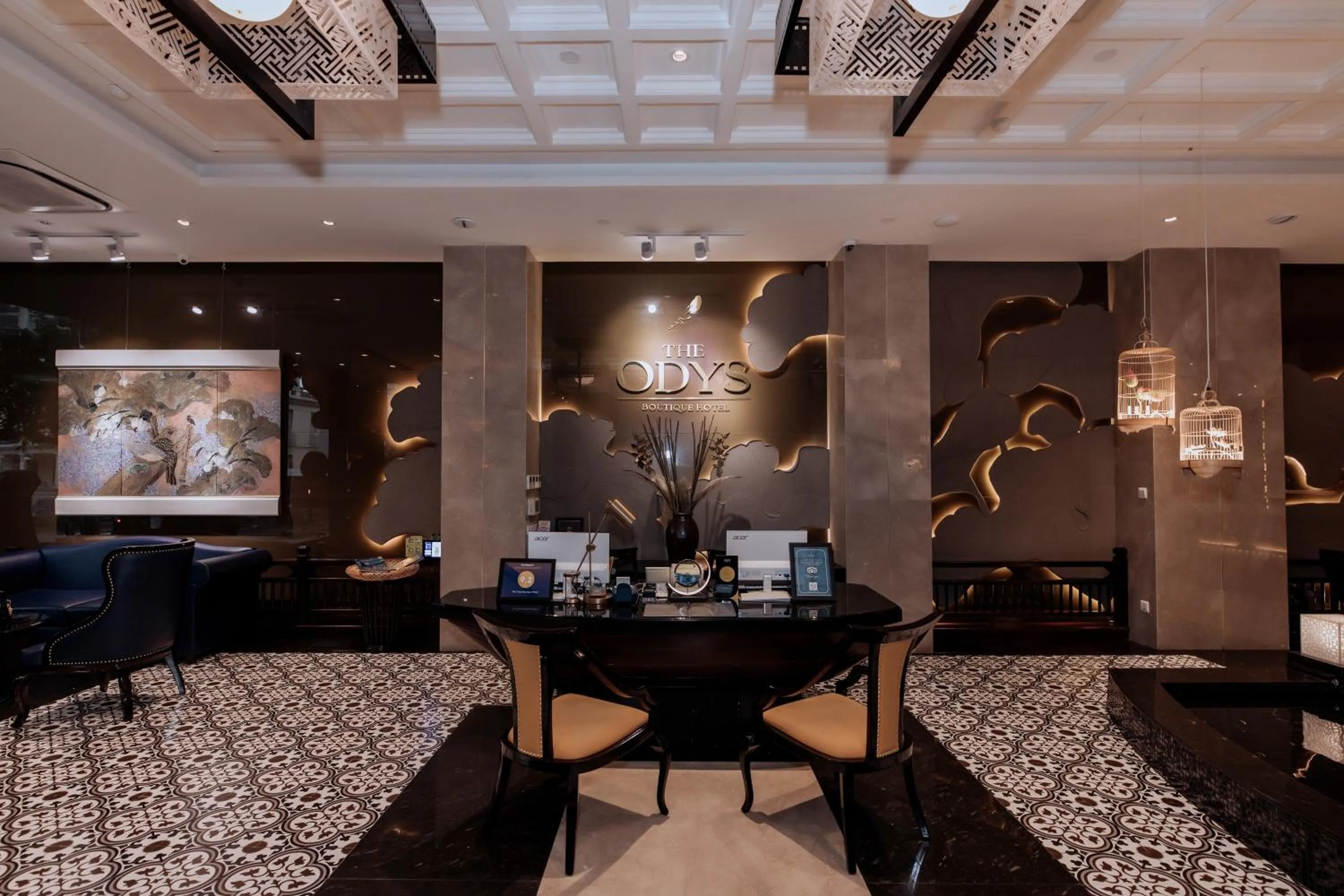 Lobby or reception in The Odys Boutique Hotel