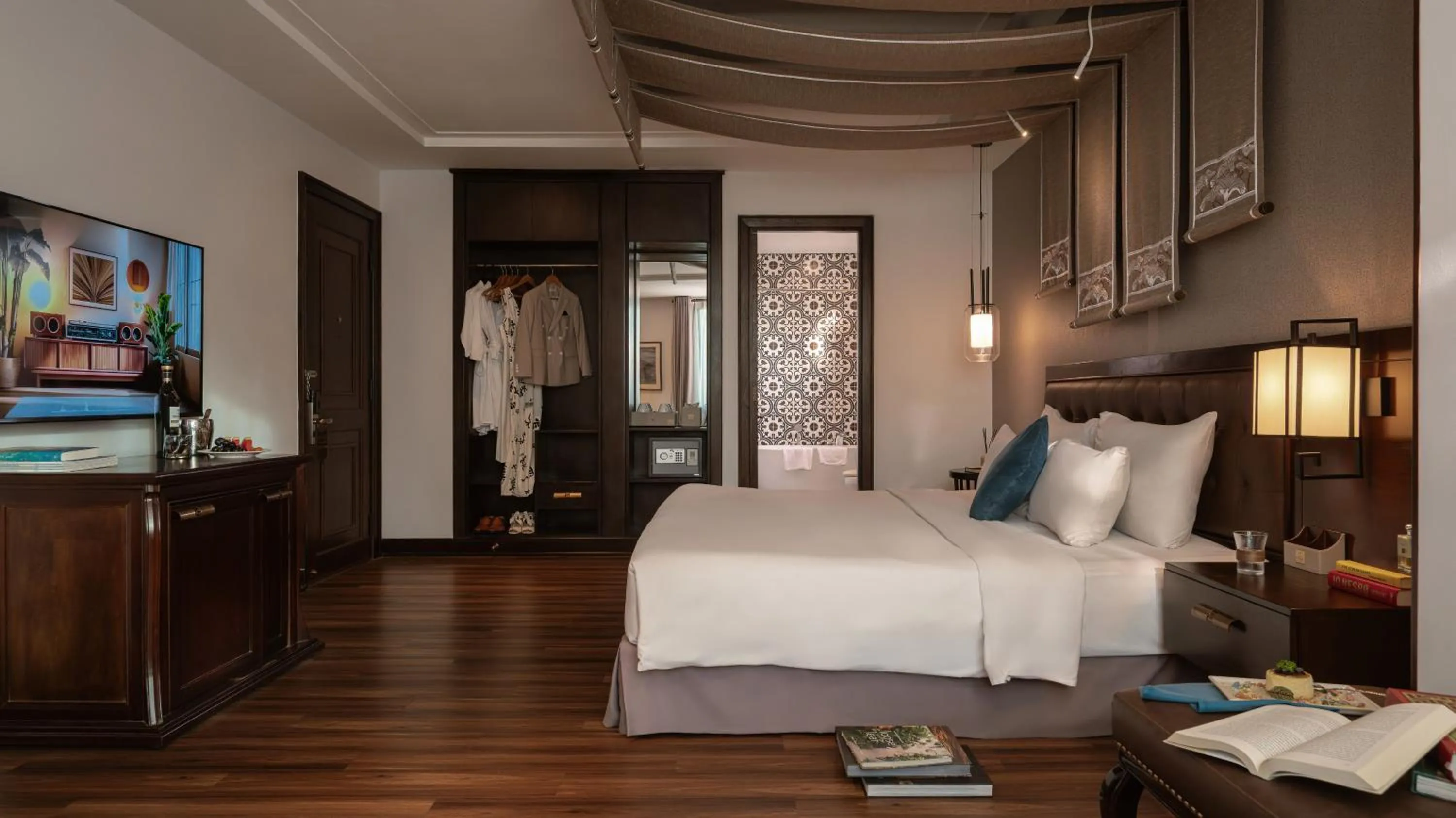 Bed in The Odys Boutique Hotel