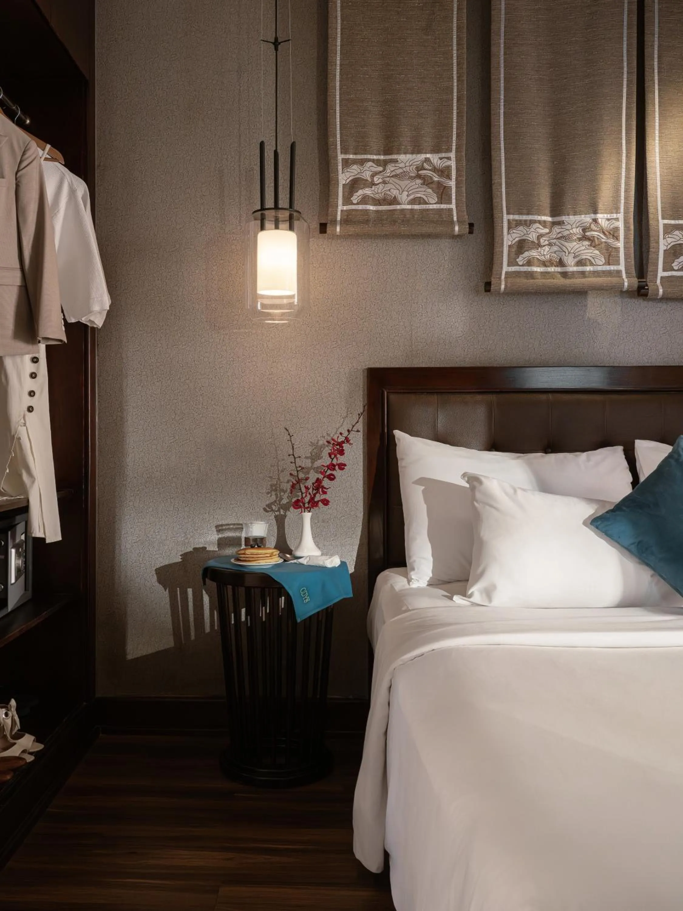 Bed in The Odys Boutique Hotel