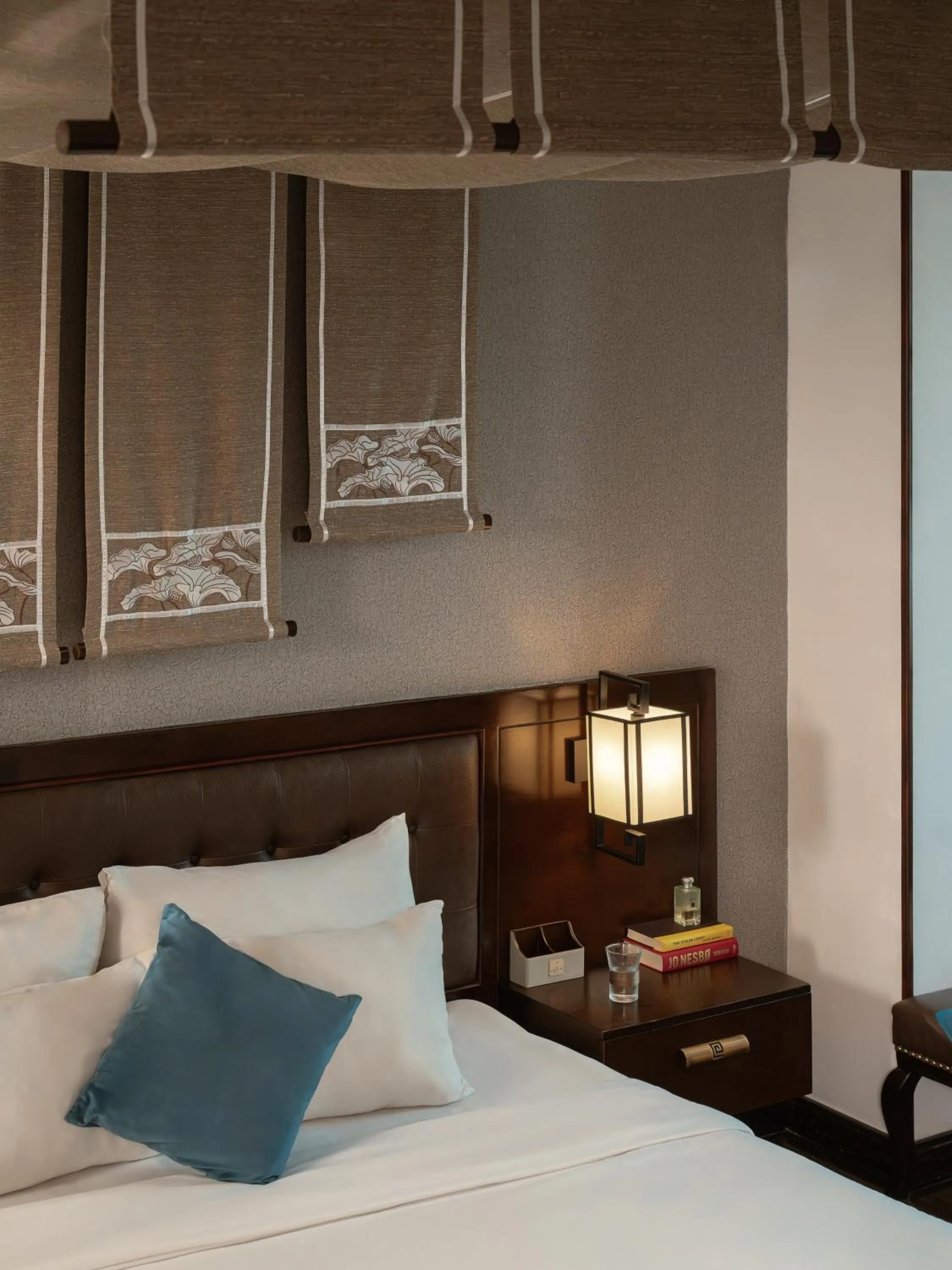 Bed in The Odys Boutique Hotel