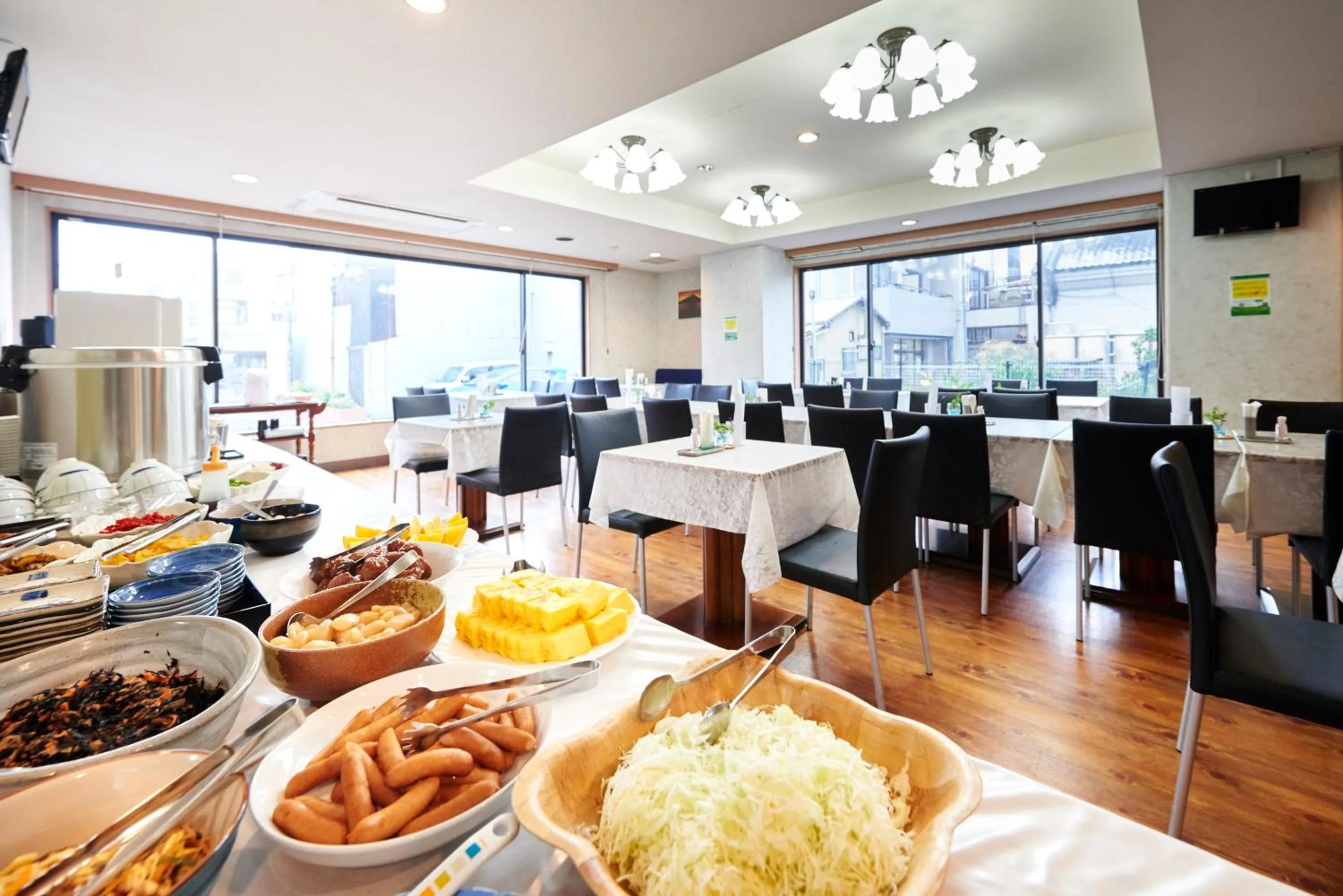 Buffet breakfast in Select Inn Mishima