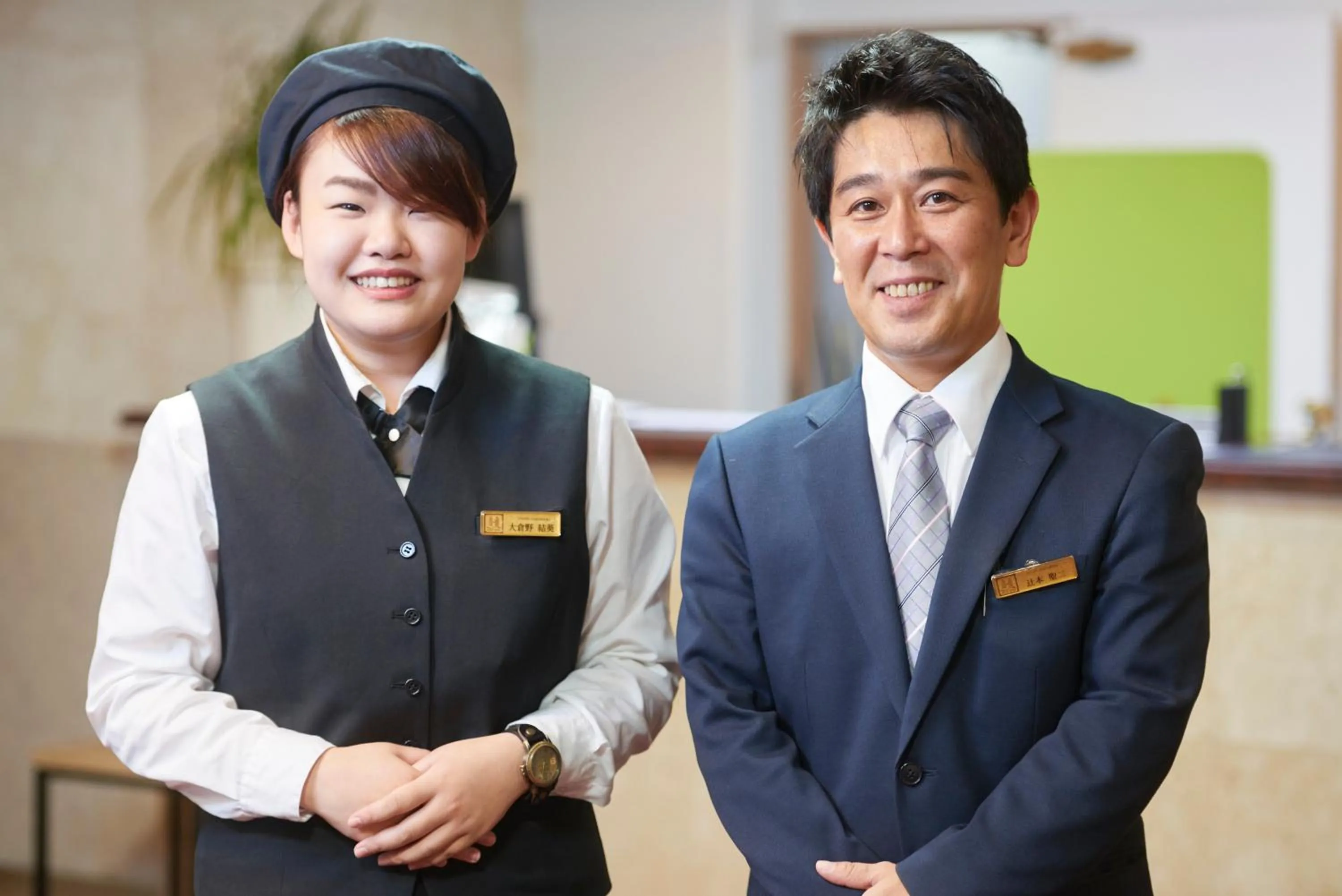 Staff in Select Inn Mishima