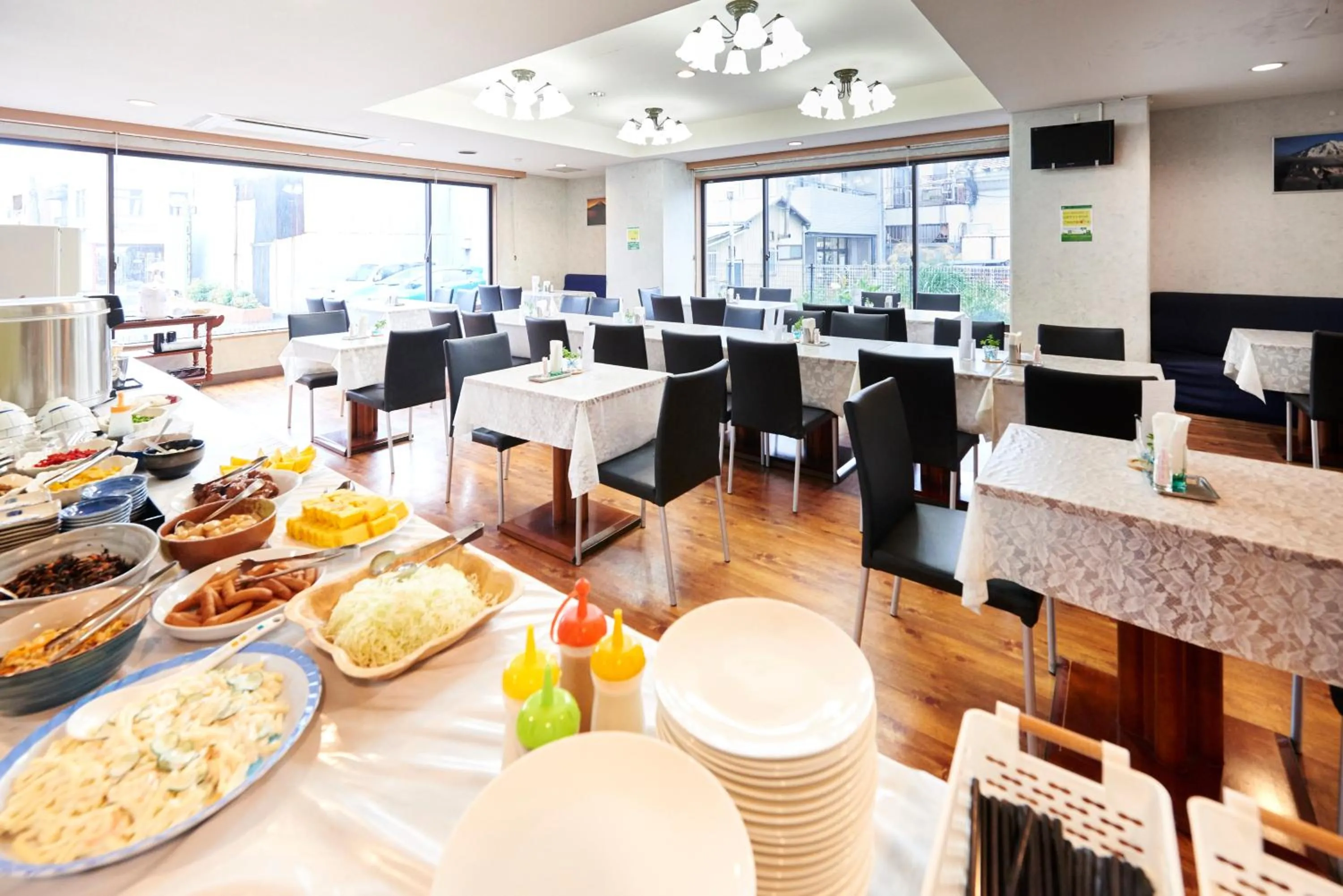 Buffet breakfast in Select Inn Mishima