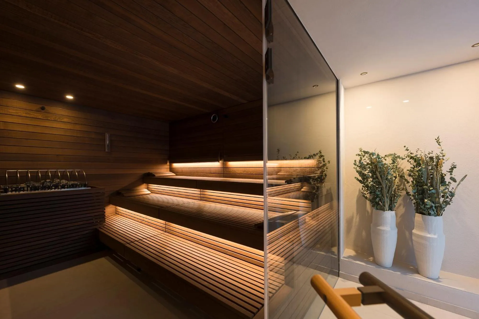 Sauna in Amaris Suites