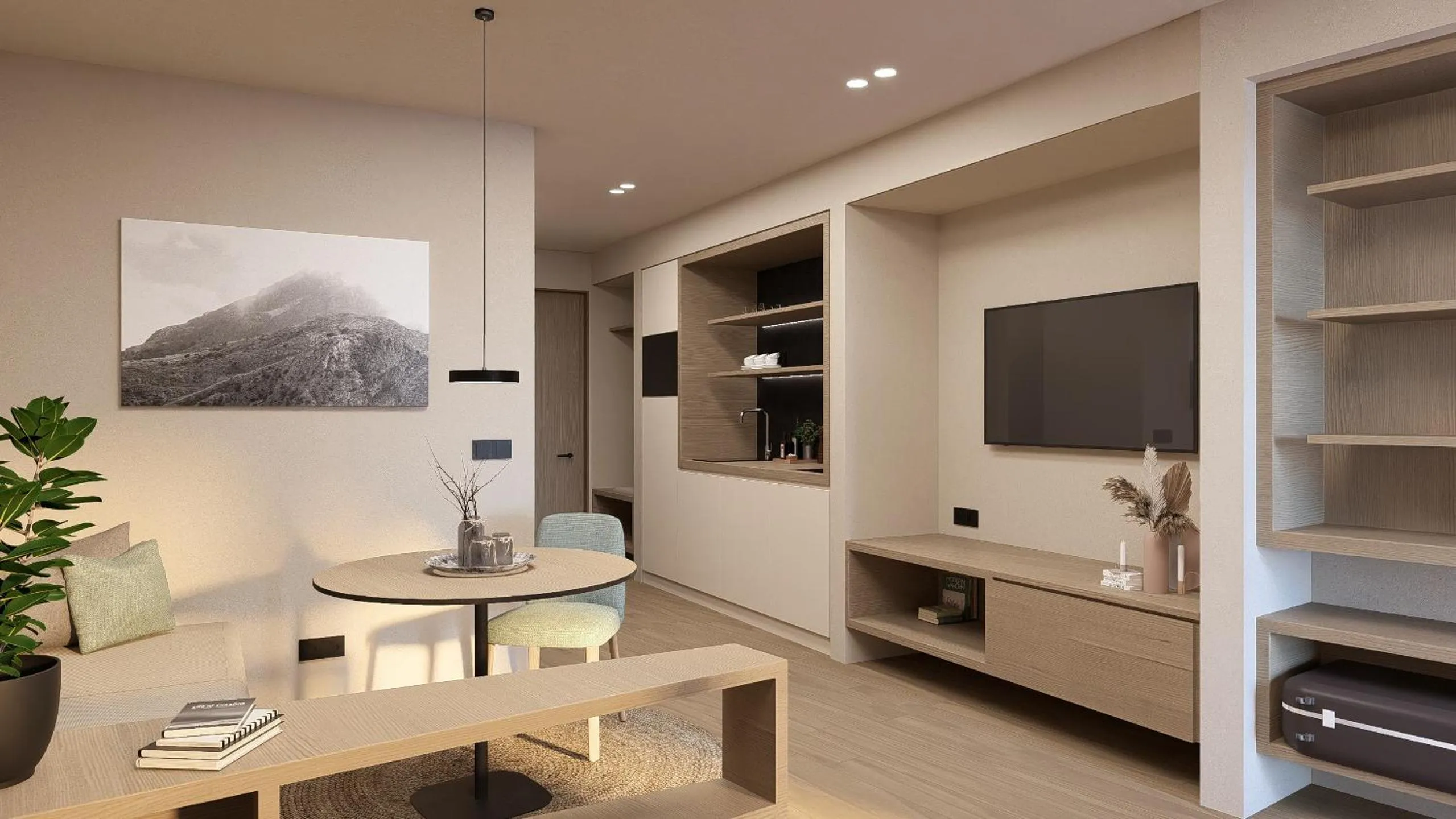 Dining area in Amaris Suites